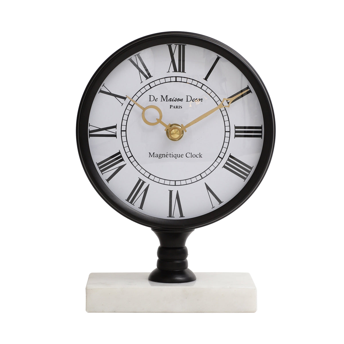 Seraphic Marble Timepiece in black M.M.I. OVERSEAS