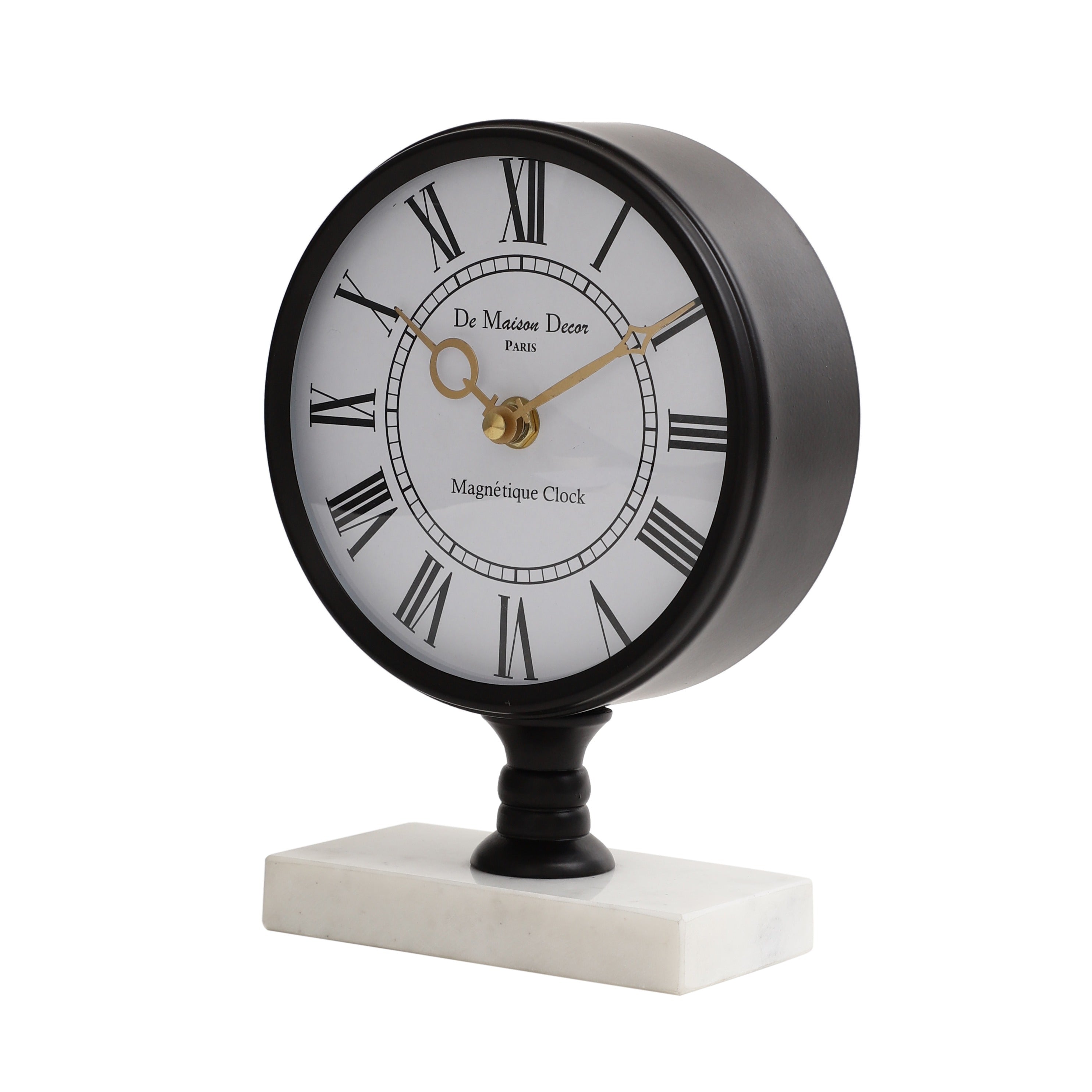 Seraphic Marble Timepiece in black M.M.I. OVERSEAS