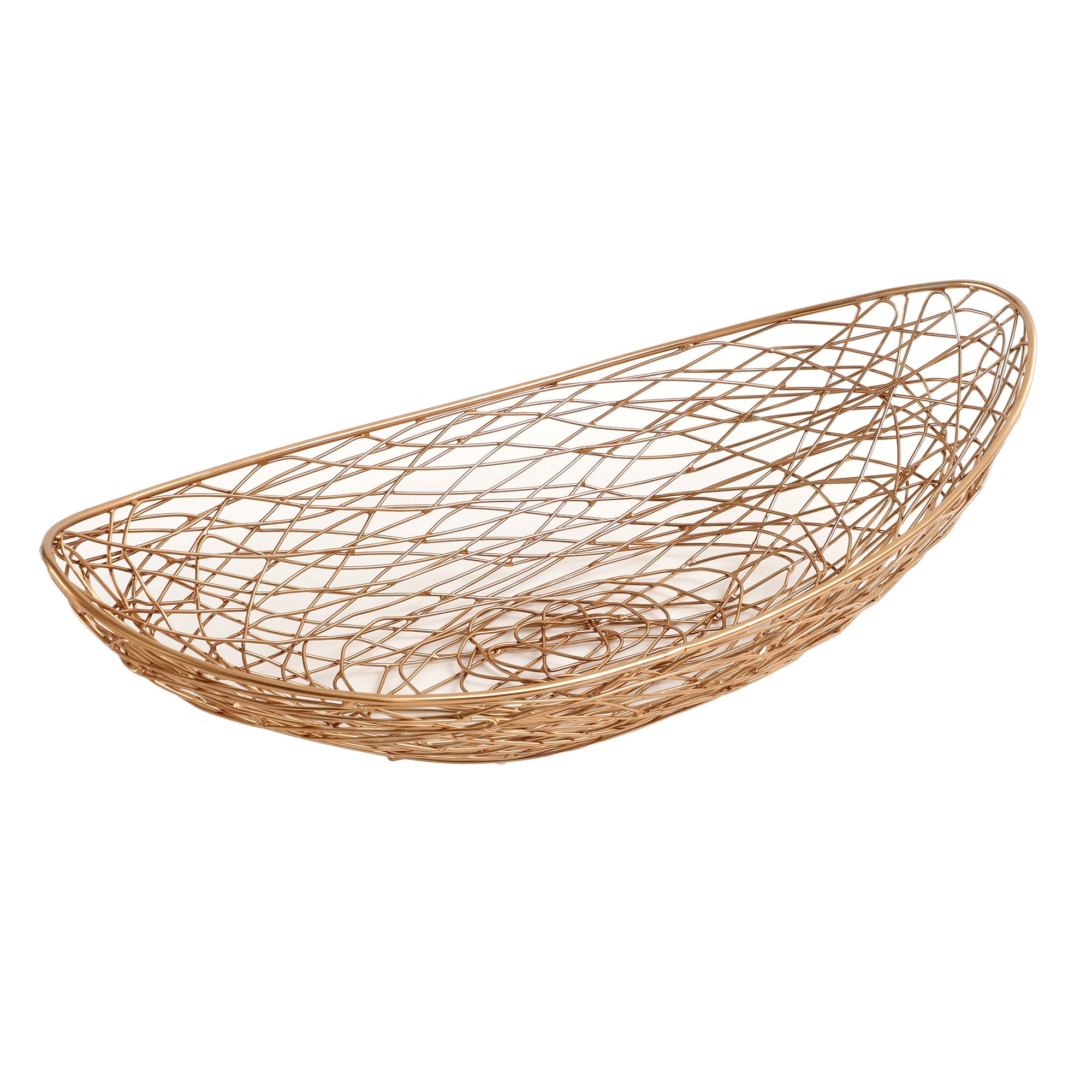 Vivian Basket in copper M.M.I. OVERSEAS