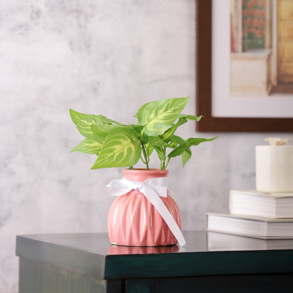 Pink WaveCera Vase small M.M.I. OVERSEAS