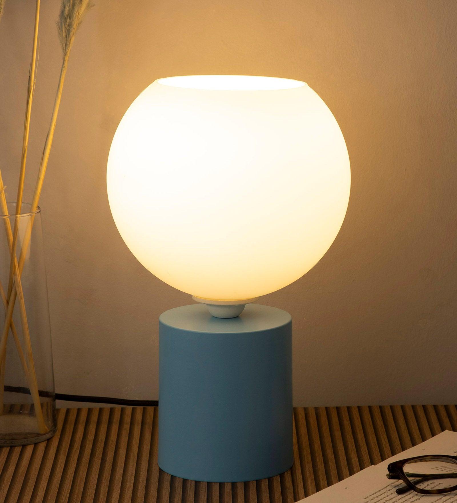 Bixa Blue Table Lamp - Ouch Cart