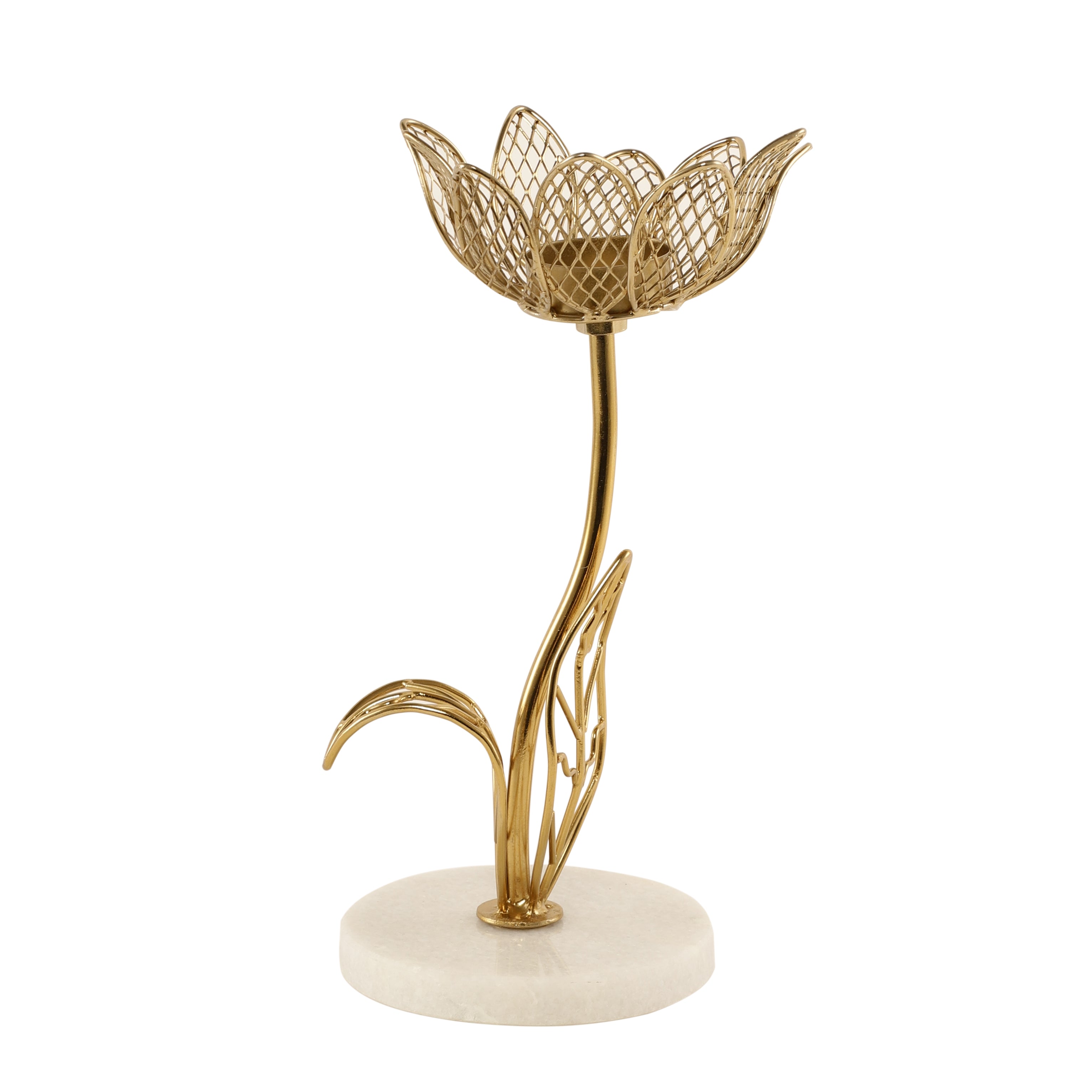 Kamal Marble tealight candle holder M.M.I. OVERSEAS