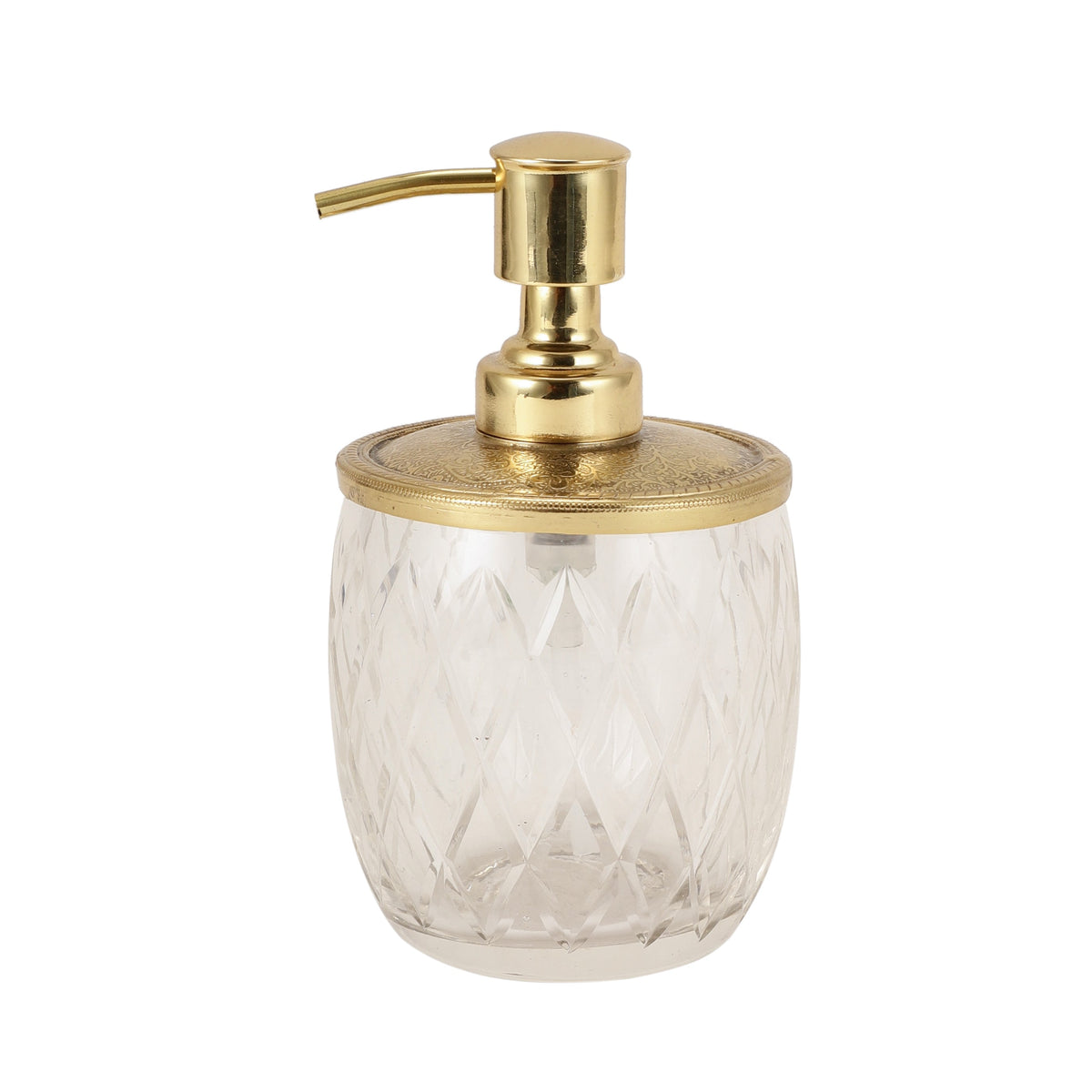 Ava cystal cut dispenser in black M.M.I. OVERSEAS