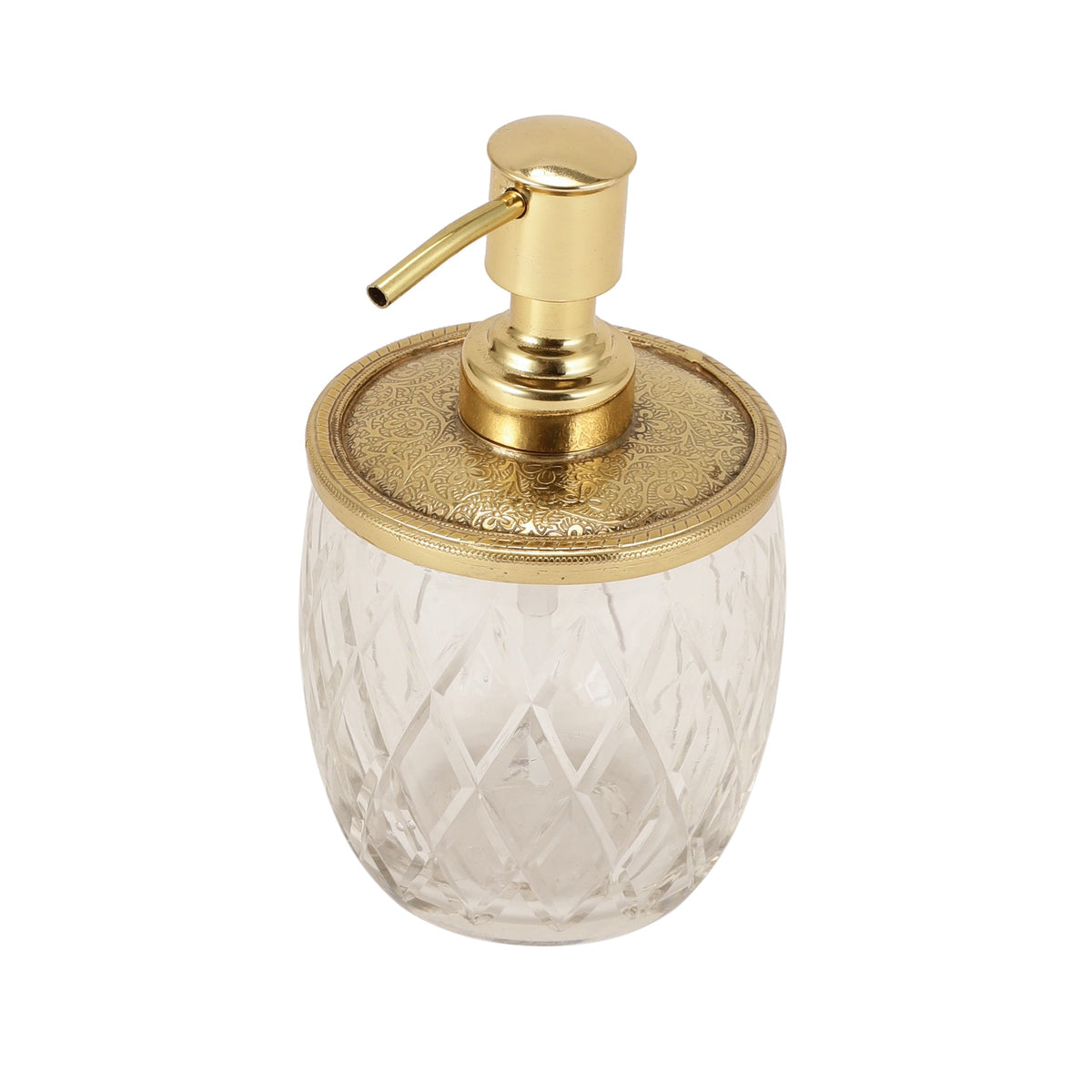 Ava cystal cut dispenser in black M.M.I. OVERSEAS