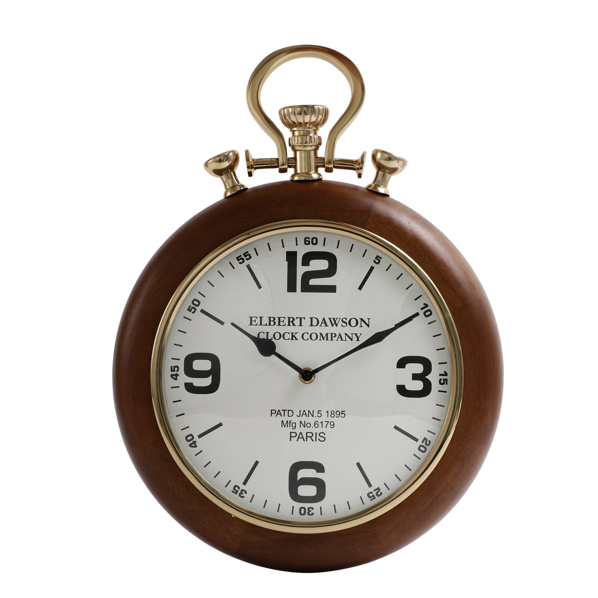 Sullivan's Wood Wall Clock M.M.I. OVERSEAS