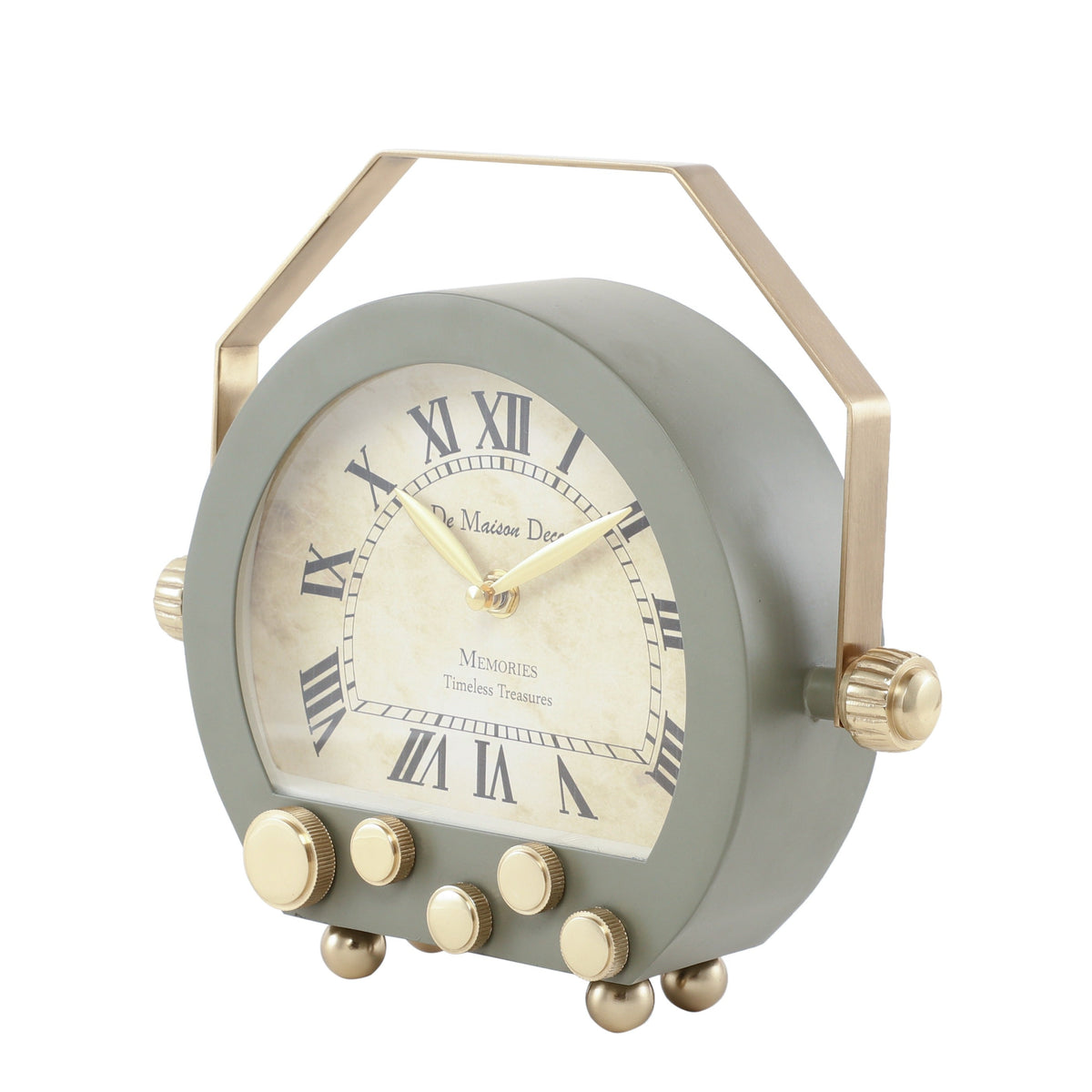 Kent Clock in green gold M.M.I. OVERSEAS