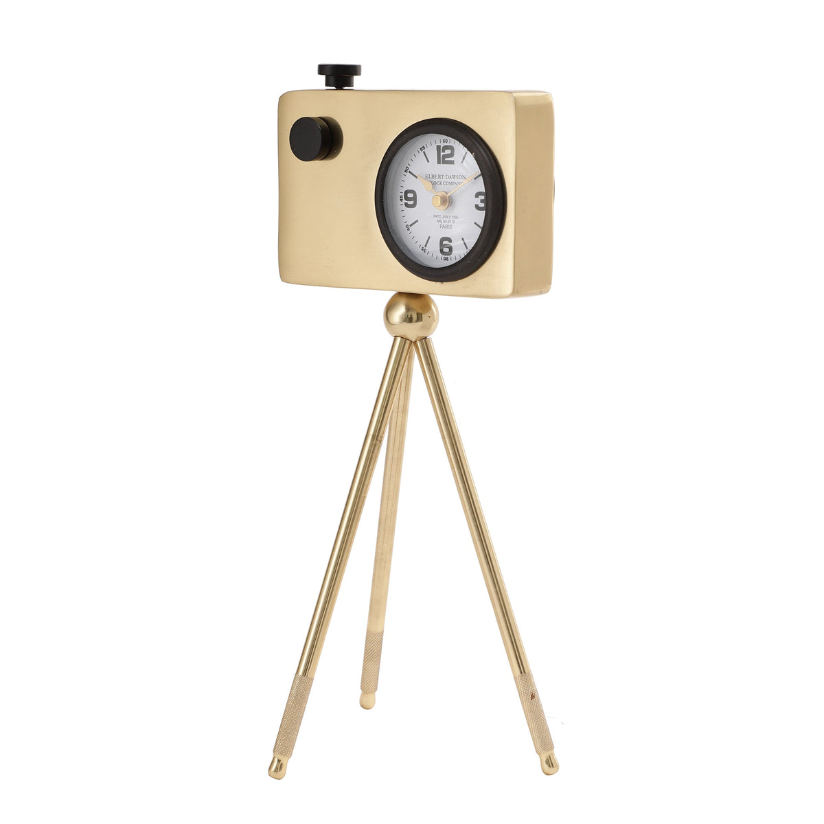 Cameratic Clock in Gold M.M.I. OVERSEAS