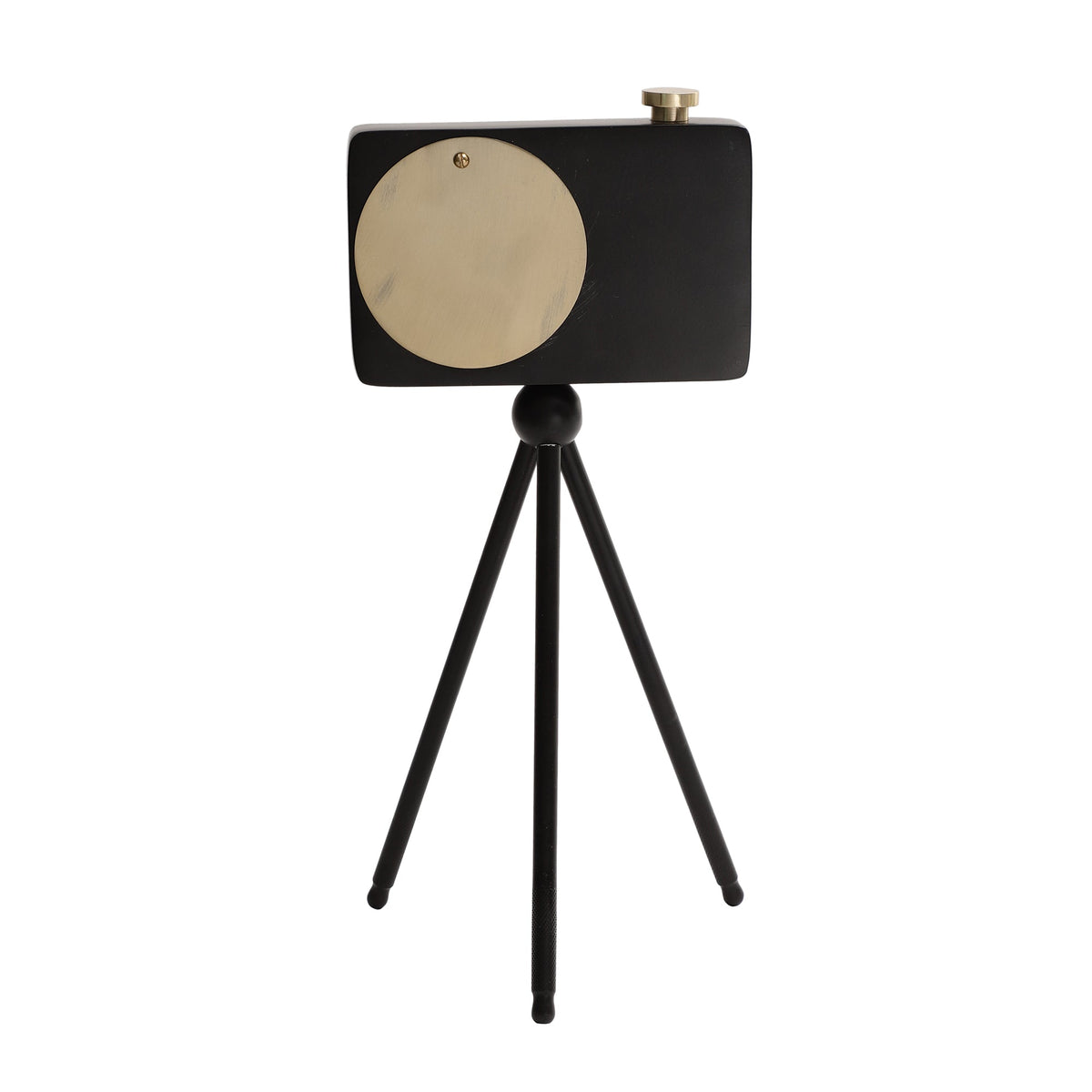 Cameratic Clock in Black M.M.I. OVERSEAS