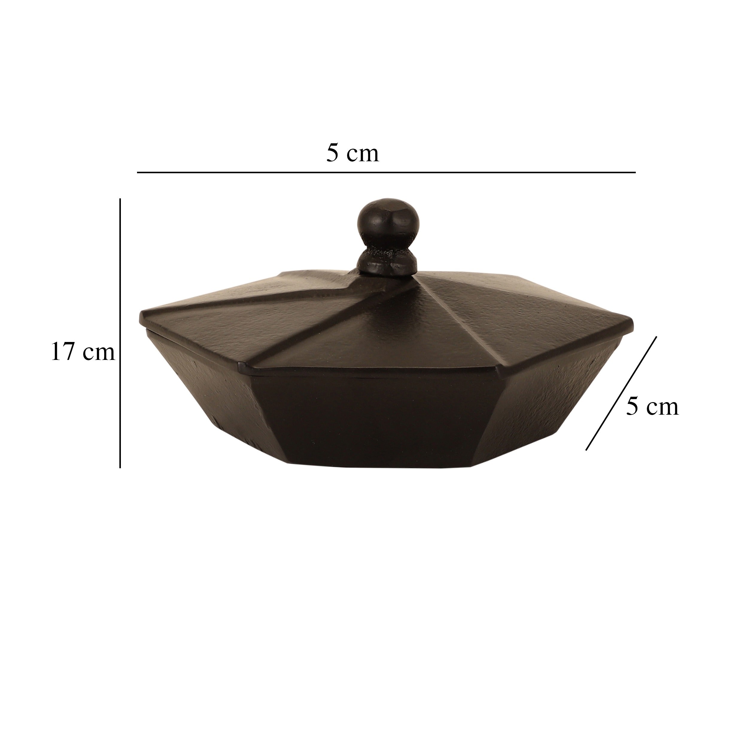 Keepsake Box in black finish M.M.I. OVERSEAS