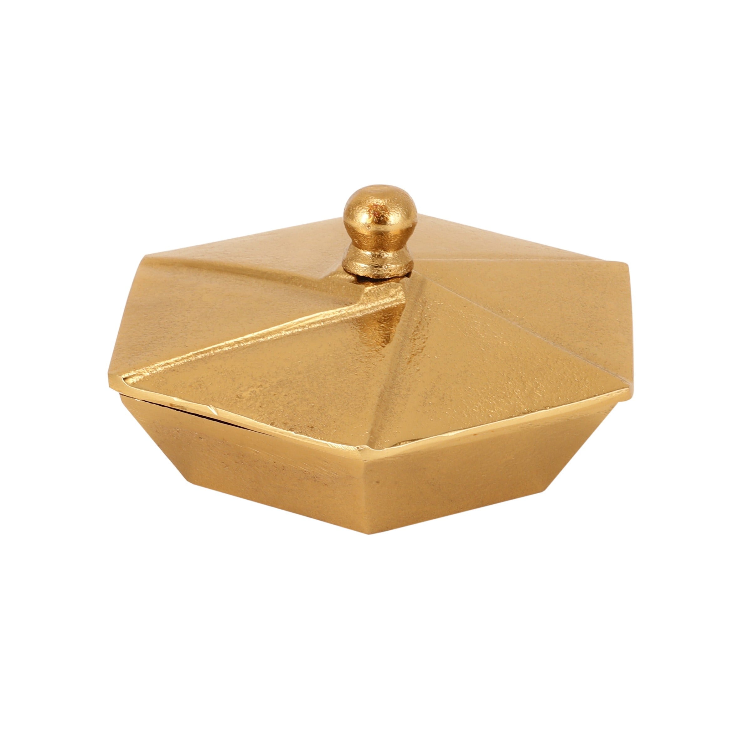 Keepsake Box in gold finish M.M.I. OVERSEAS