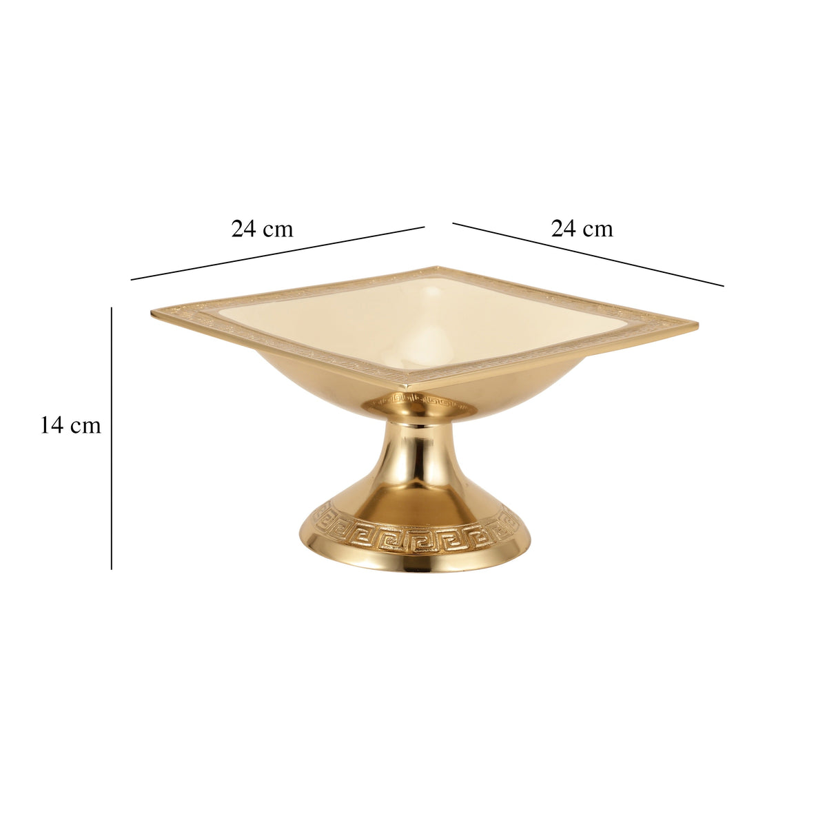 VS Design Platter stand in Gold M.M.I. OVERSEAS