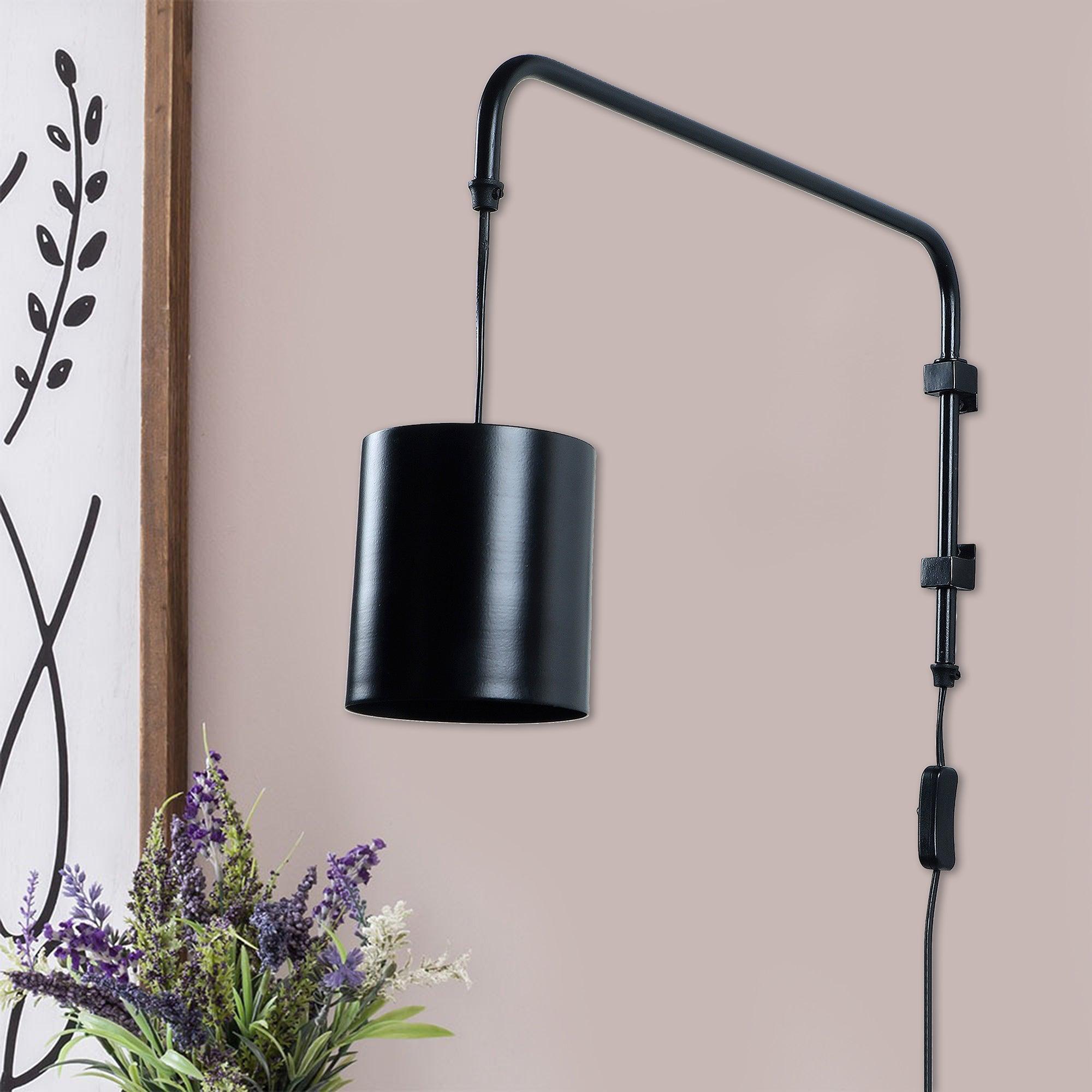 Cicero Black Metal Wall Light by SS Lightings - Ouch Cart