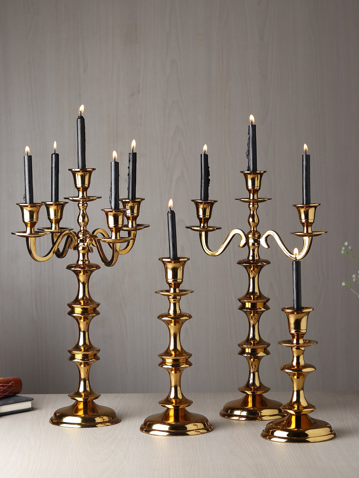 Imperium Solo Tall Candleholder M.M.I. OVERSEAS