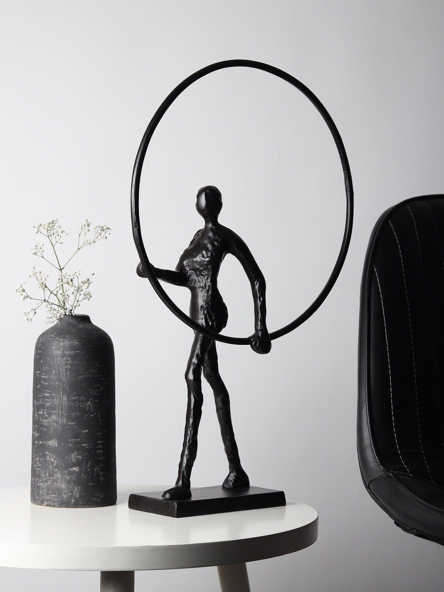 Enigmatic Embrace Sculpture Terracotta - Ouch Cart