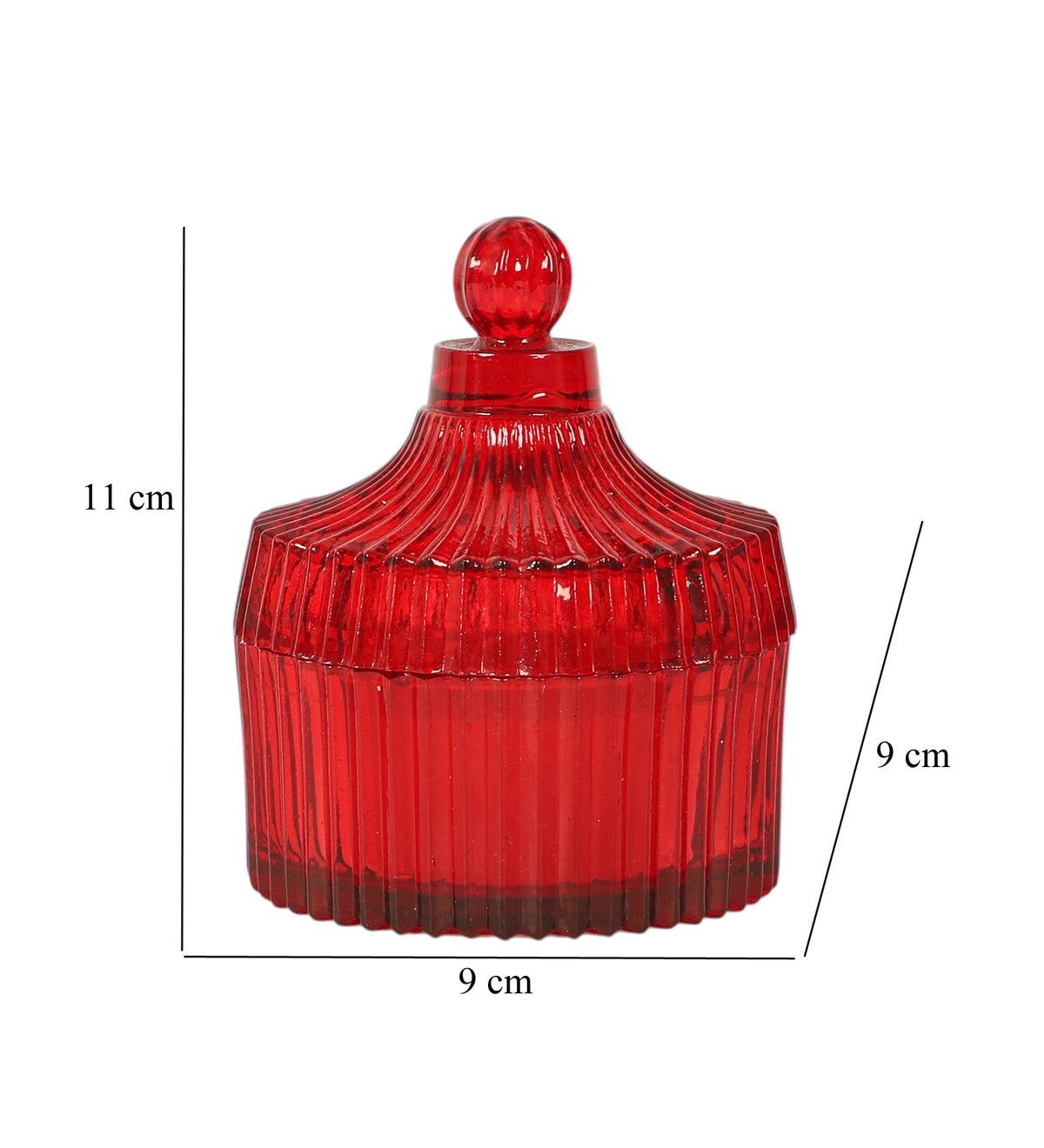 Elara Crimson Rose Candle M.M.I. OVERSEAS