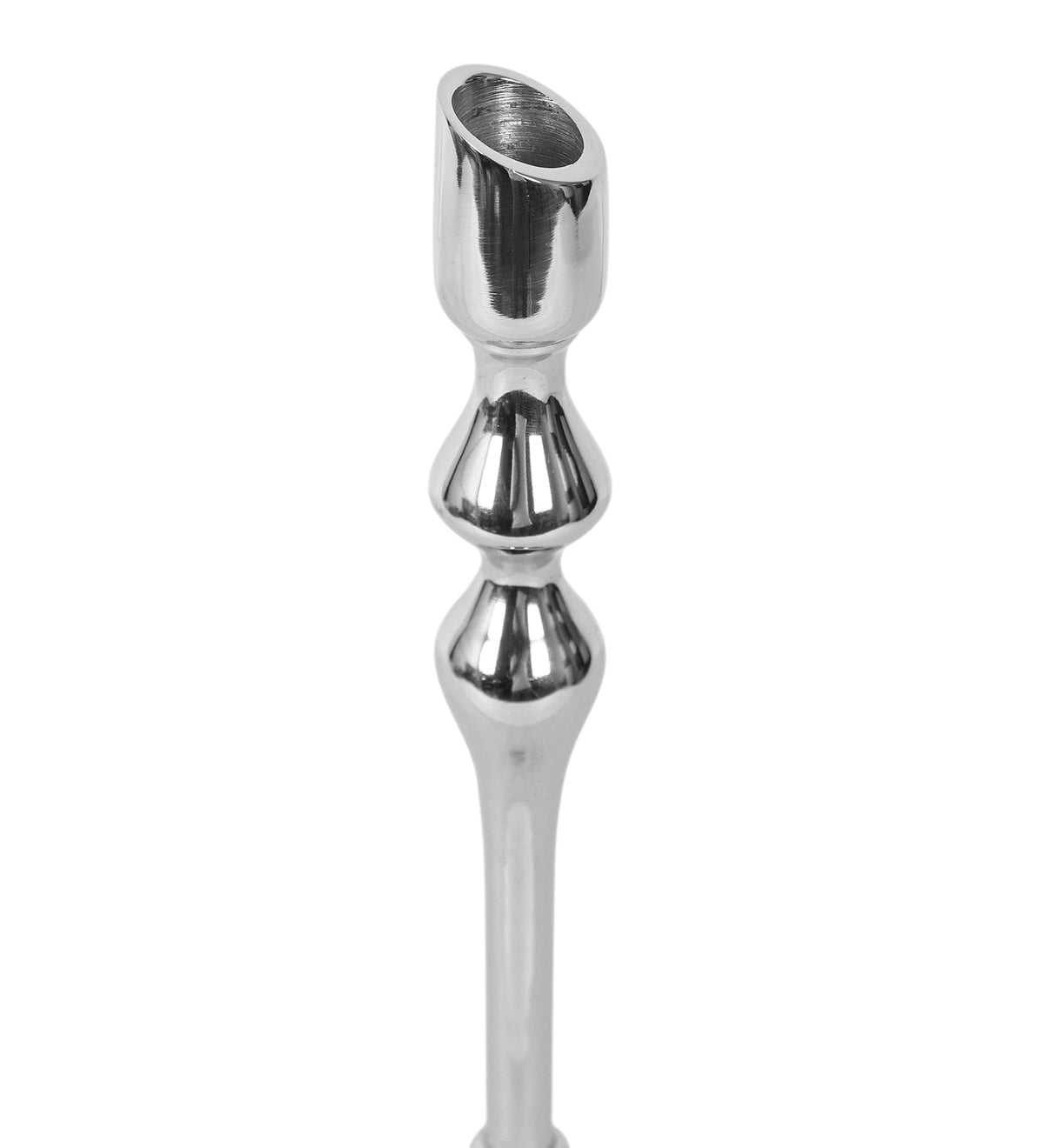 Lumora Large Silver Candleholder M.M.I. OVERSEAS