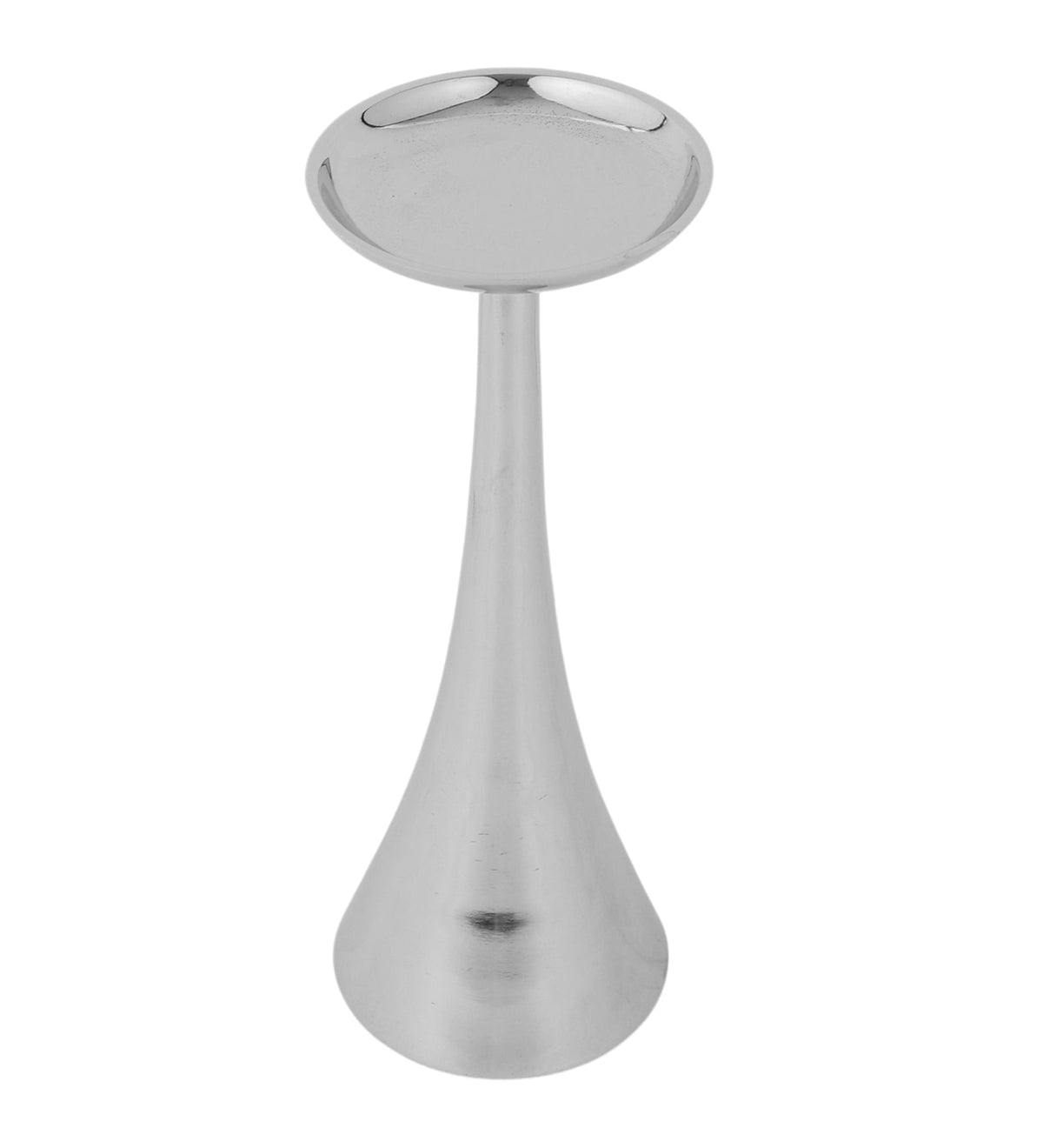 Aureus Tall Silver Pillar Candle Stand M.M.I. OVERSEAS