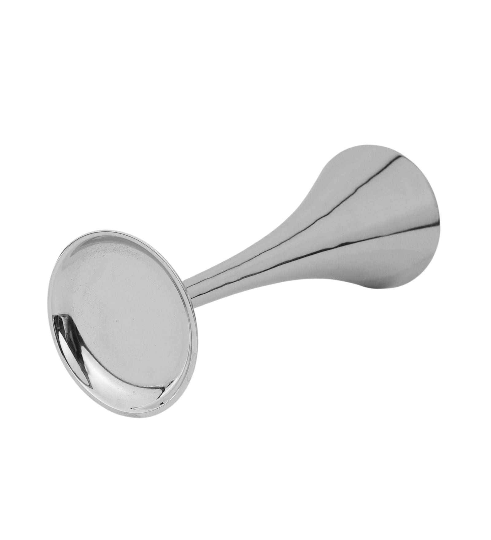 Aureus Tall Silver Pillar Candle Stand