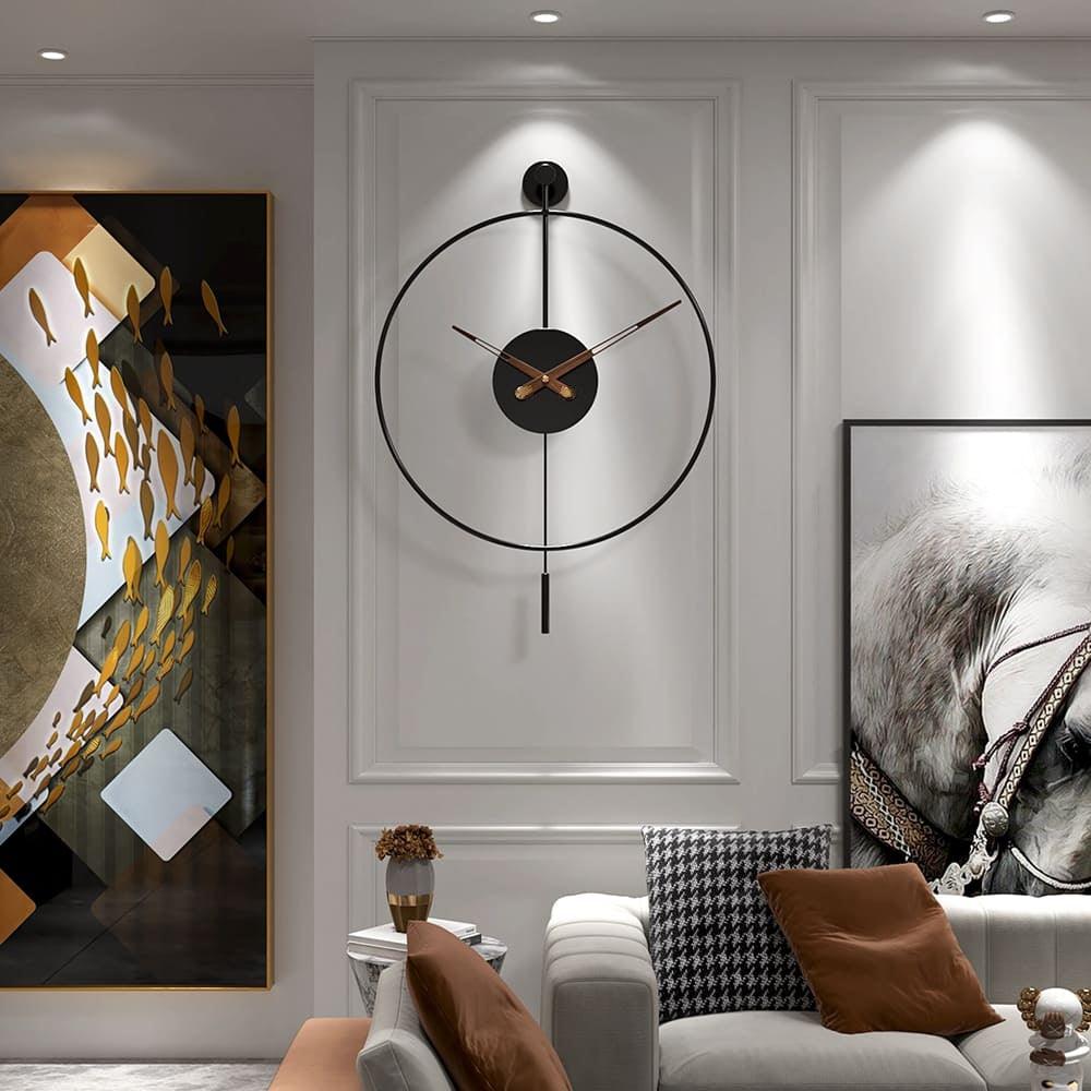 RING MAT WALL CLOCK - Ouch Cart