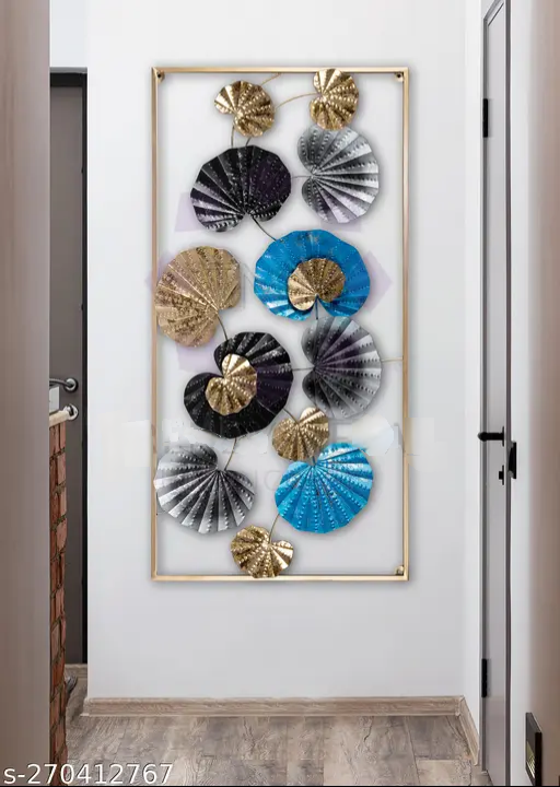 PURPLE FRAME WALL ART