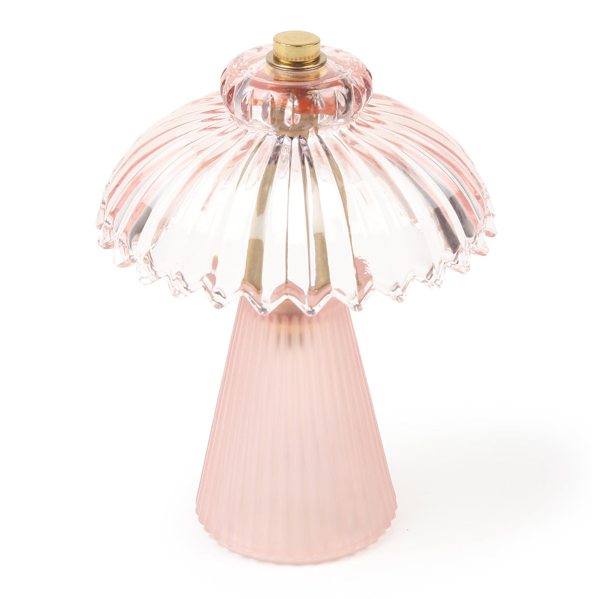 Cressa Crystelle Glass Lamp Ouch Cart
