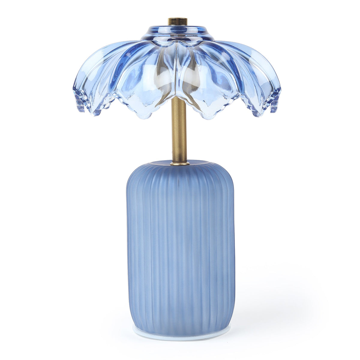 Novelle Crystelle Glass Lamp Ouch Cart