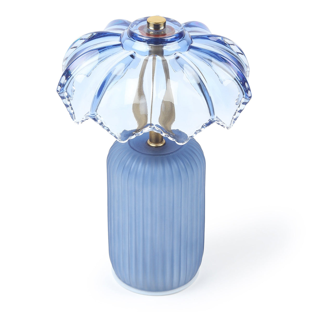 Novelle Crystelle Glass Lamp Ouch Cart