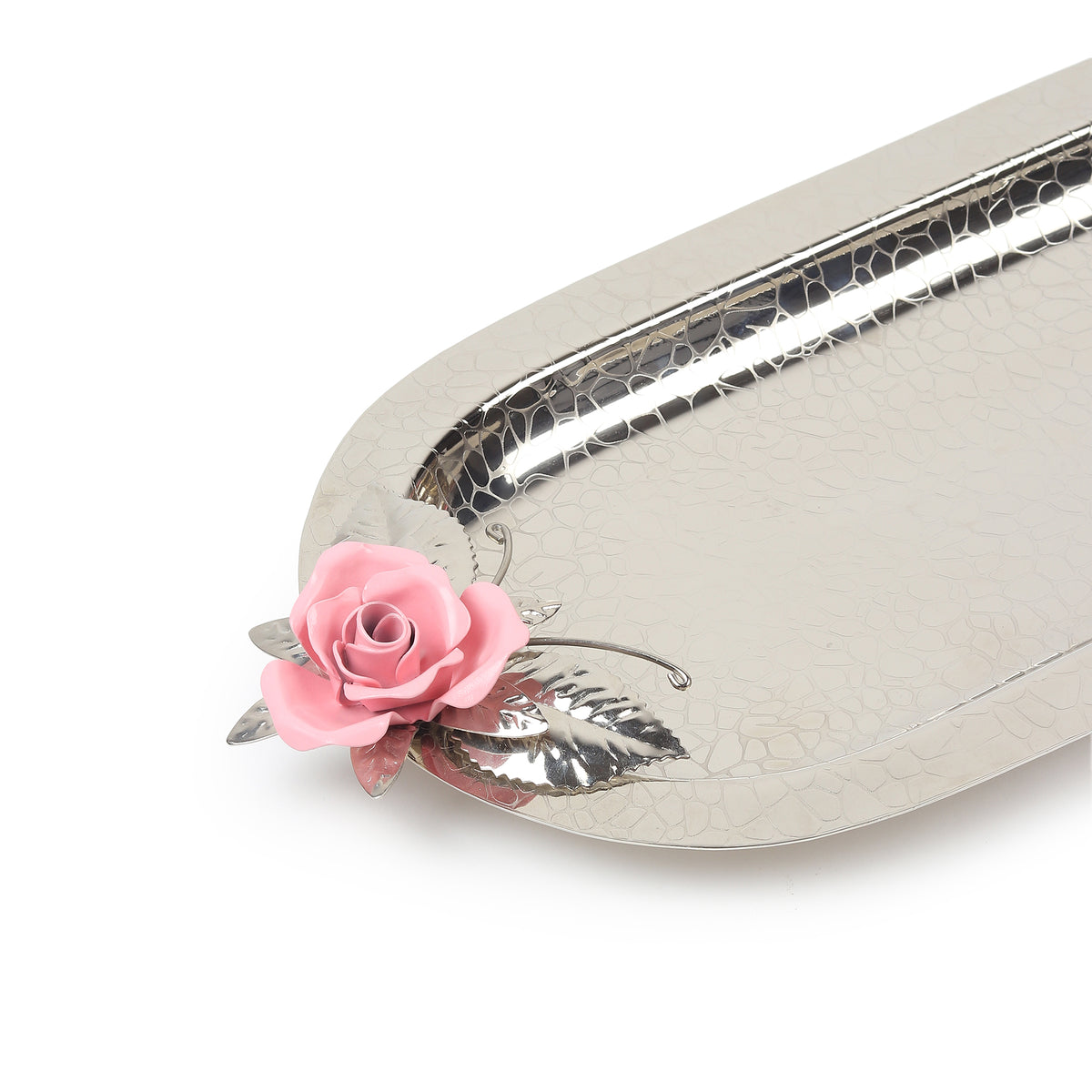Petal Eclat Pink Oval Tray