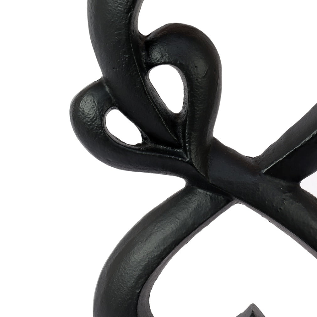 Family Heart Silver Base Small Sculpture M.M.I. OVERSEAS