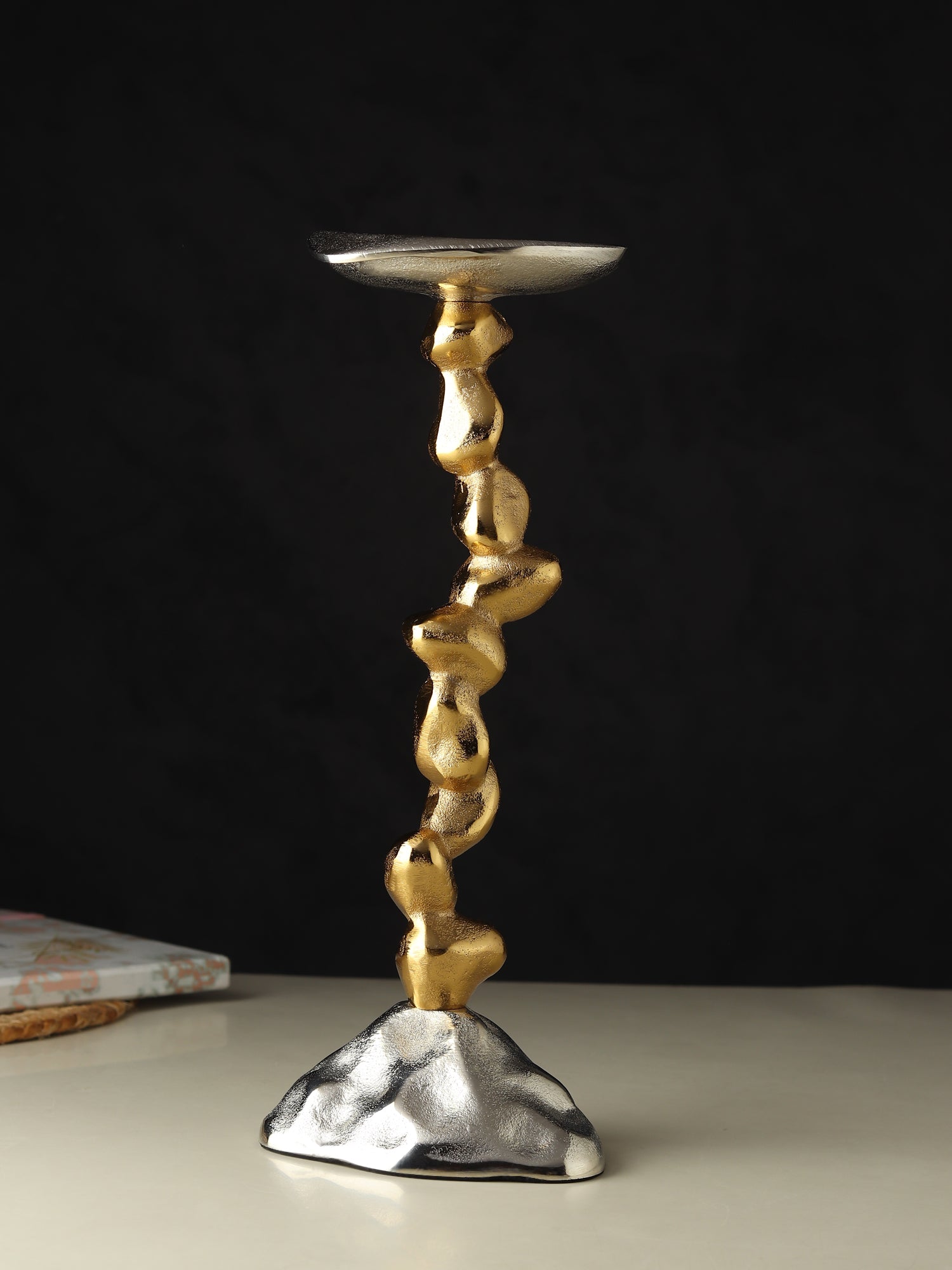 Stones Orivia Candle Holder Large M.M.I. OVERSEAS