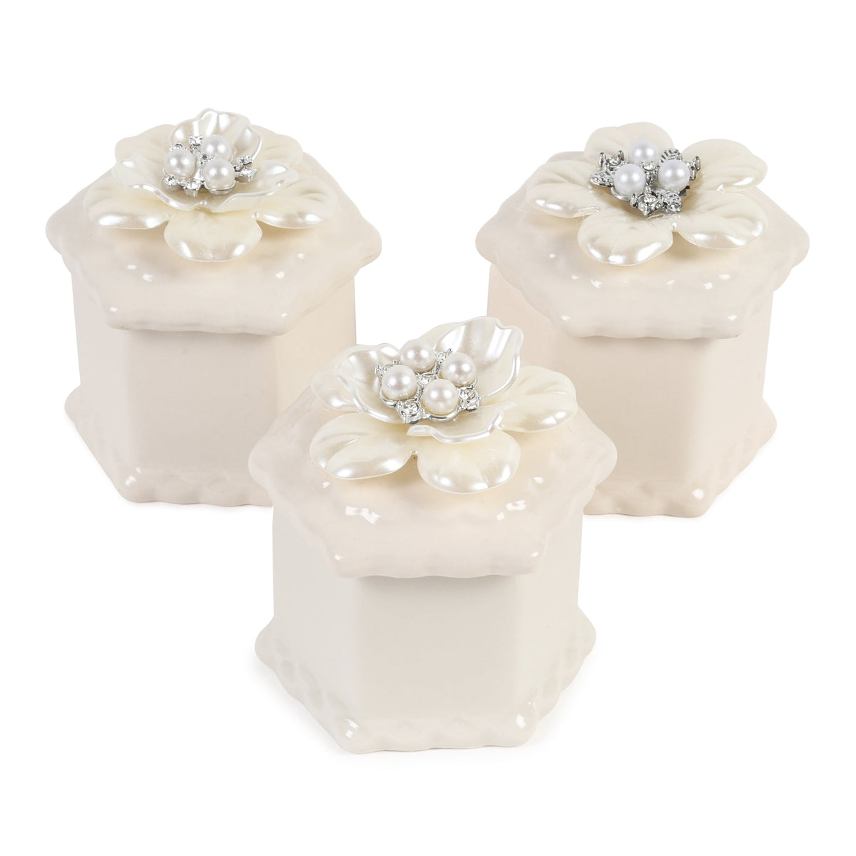 Florabelle Porcelain Box Set Ouch Cart