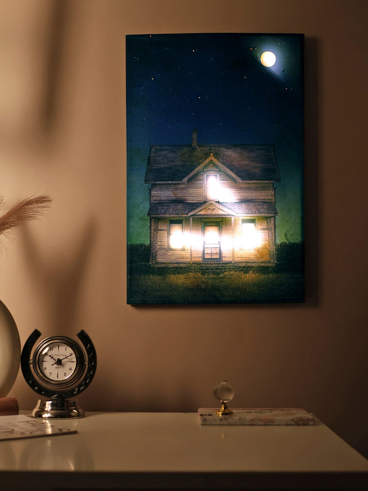 Home of Dreams โ LED Night Glow Wall Art M.M.I. OVERSEAS