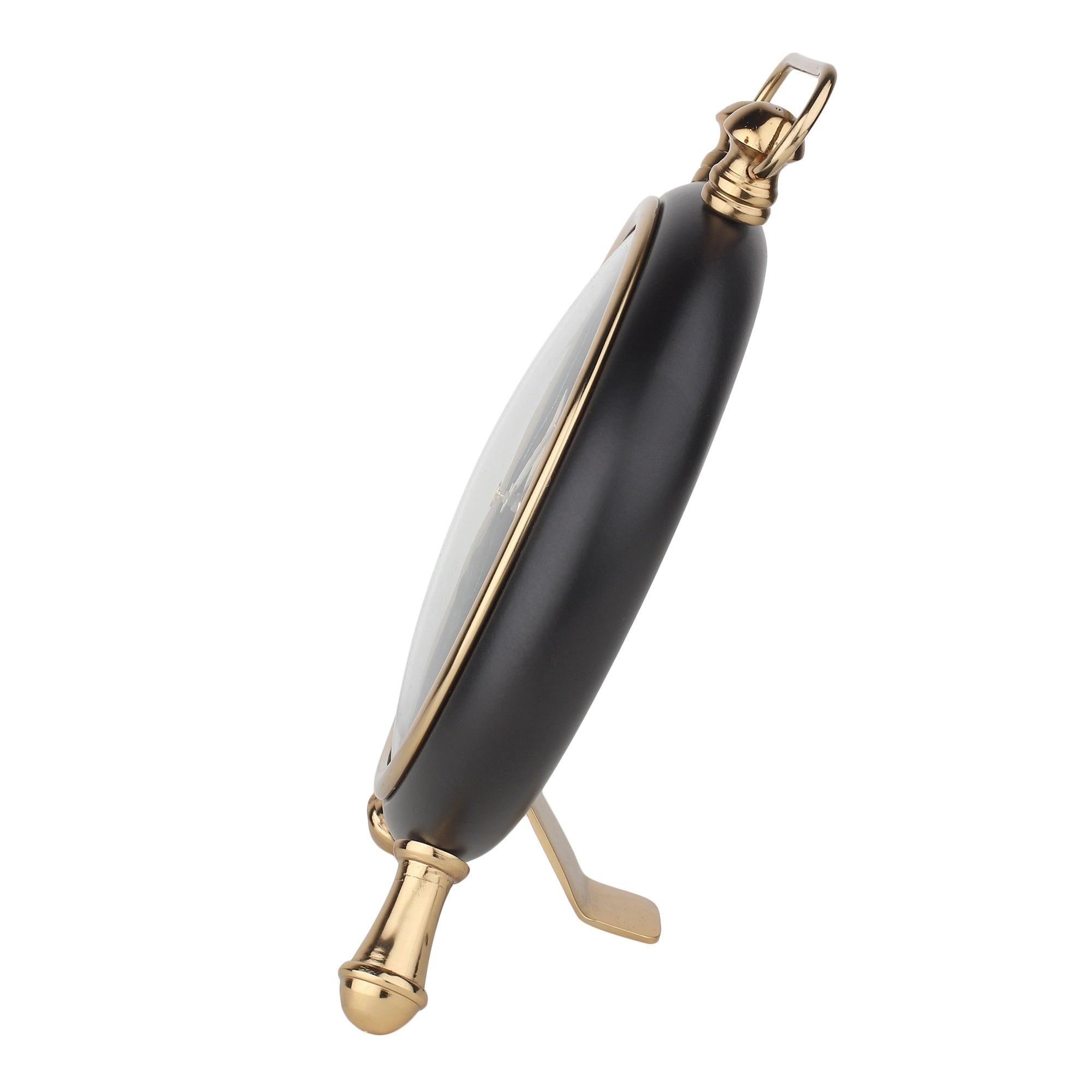 Essence Desk Timepiece in Black Gold - Ouch Cart