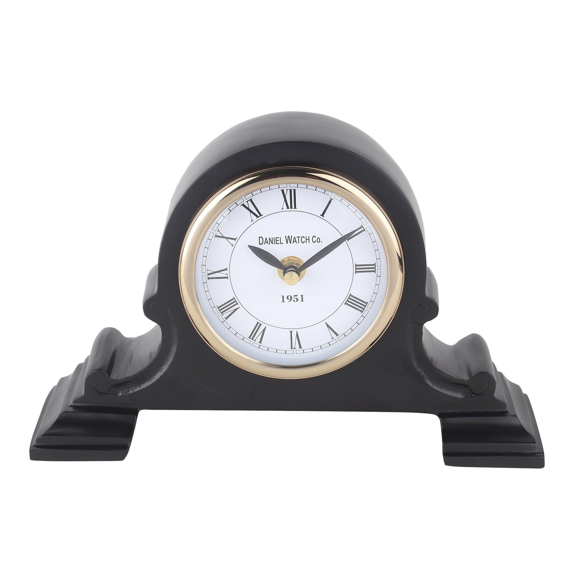 Arcadian Arc Table Clock in Gold - Ouch Cart