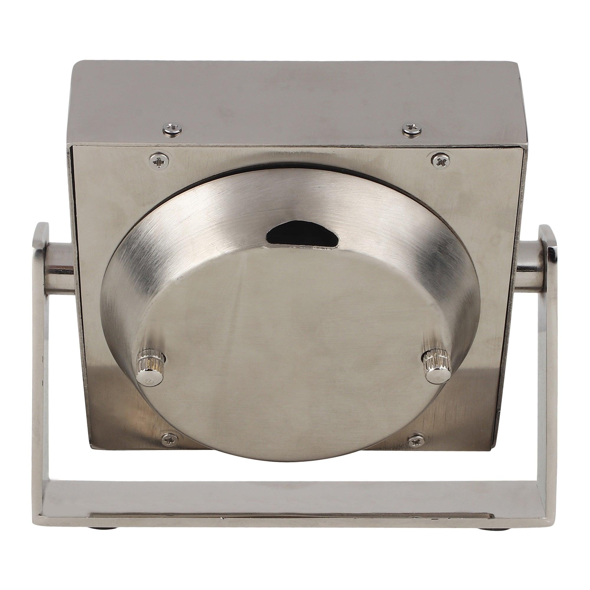 Time's Canvas - The Table Clock ( Medium ) In Silver - Ouch Cart