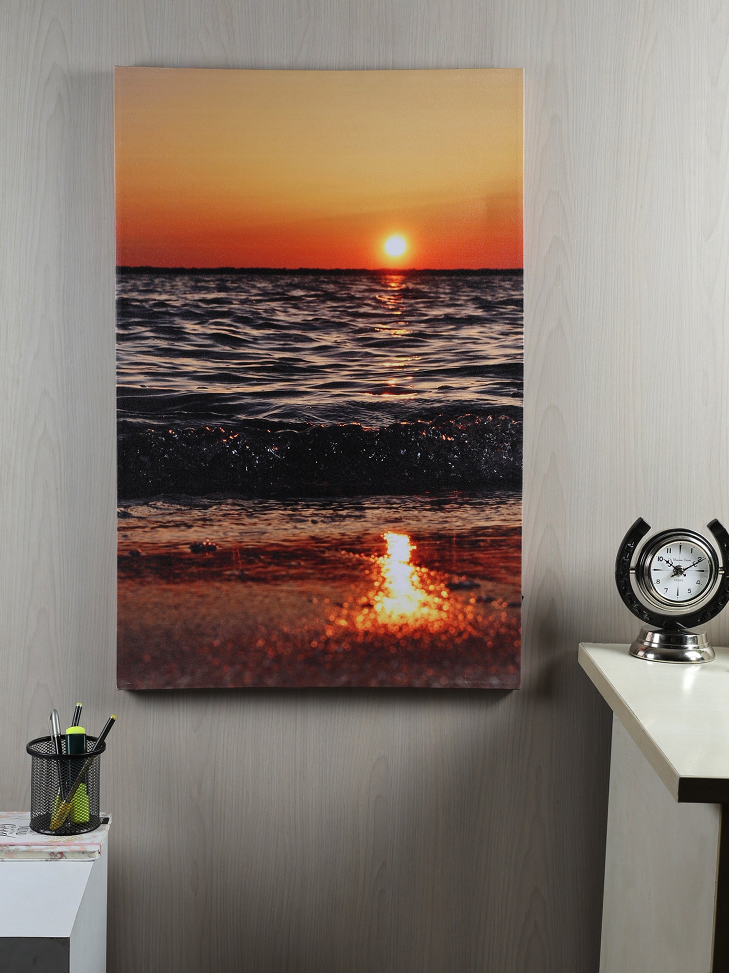 Golden Horizon – LED Sunset Wall Art
