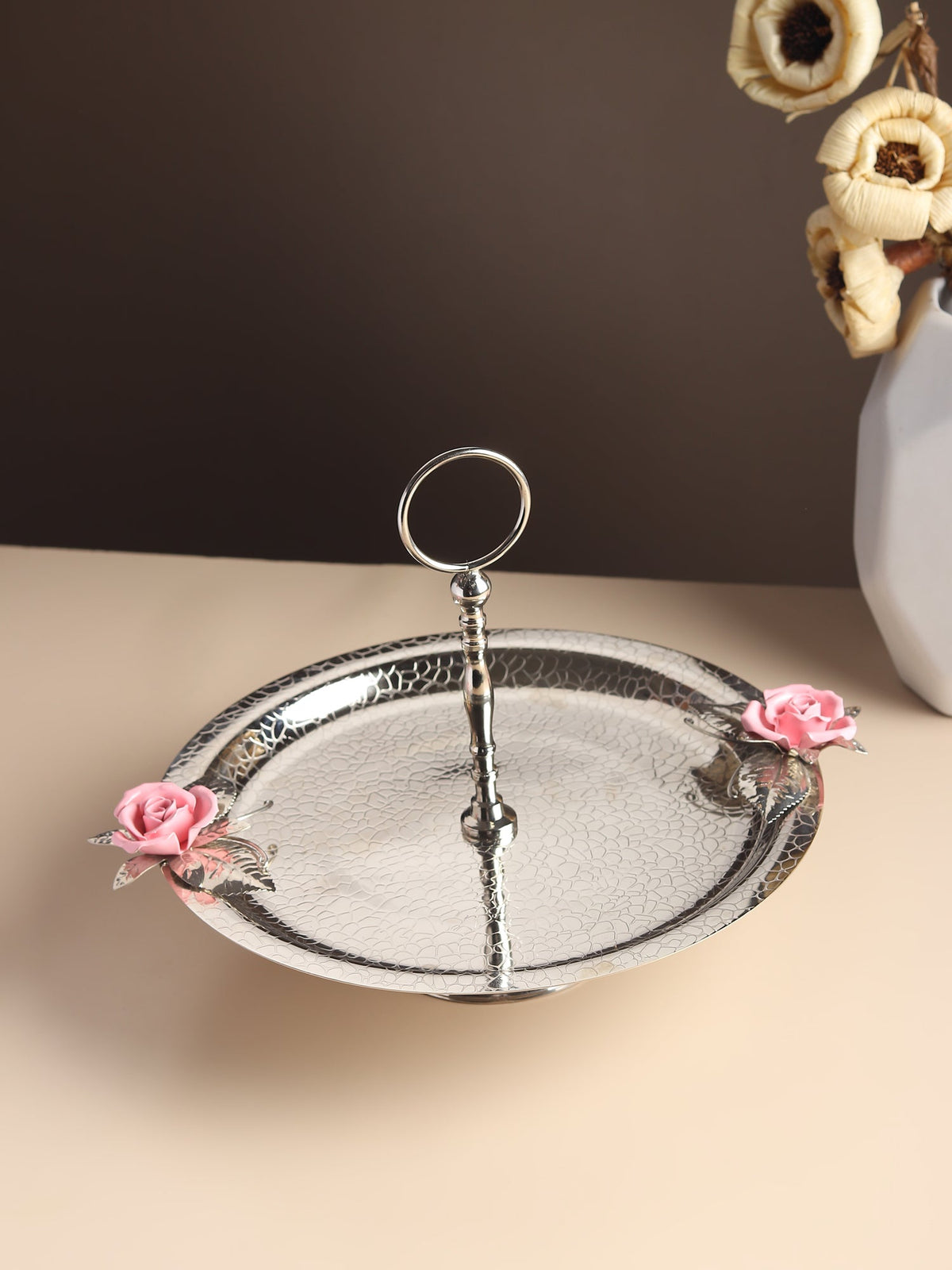 Petal Eclat Pink Cake Stand Ouch Cart