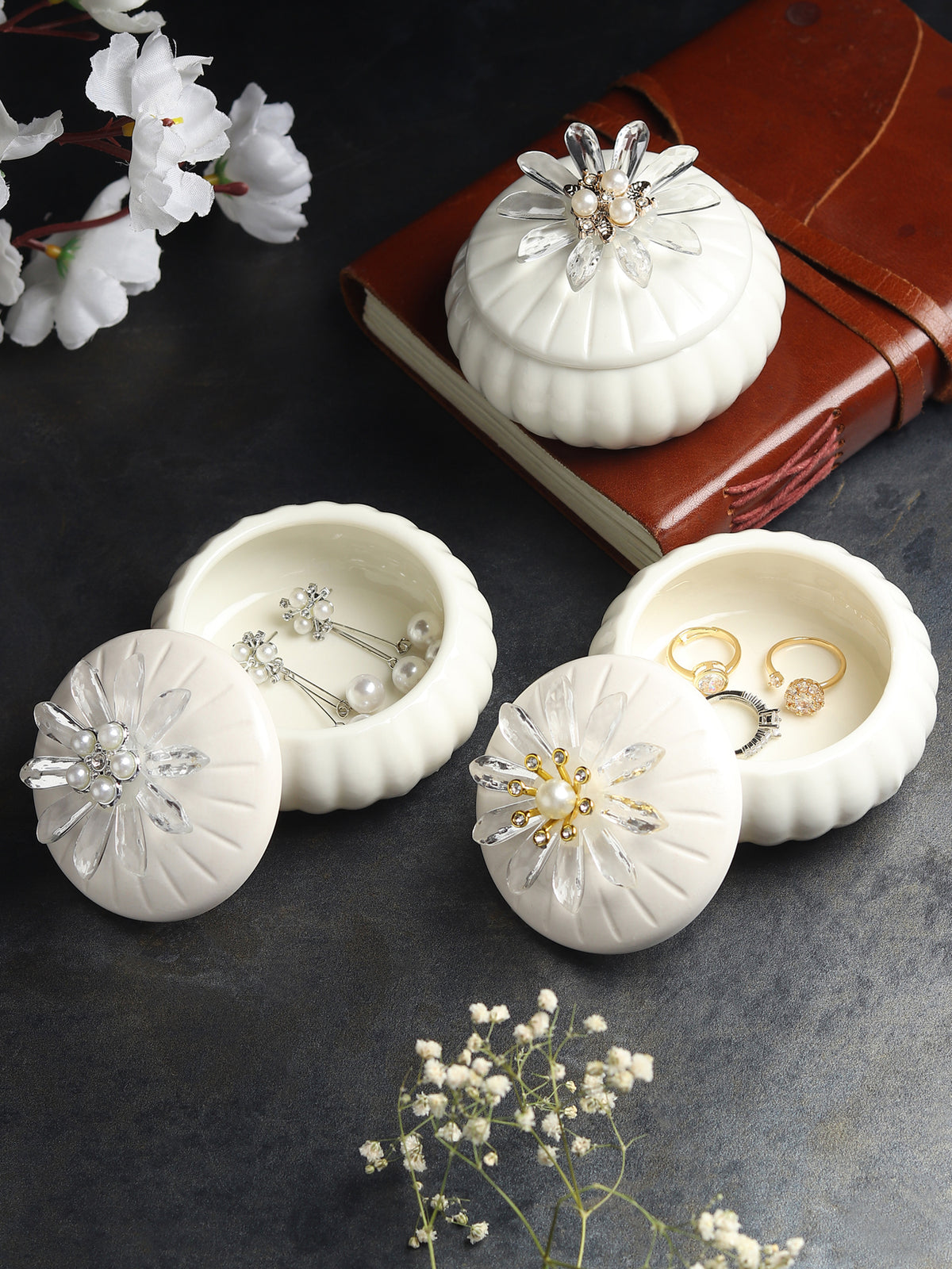 Sunpetal Porcelain Box Set