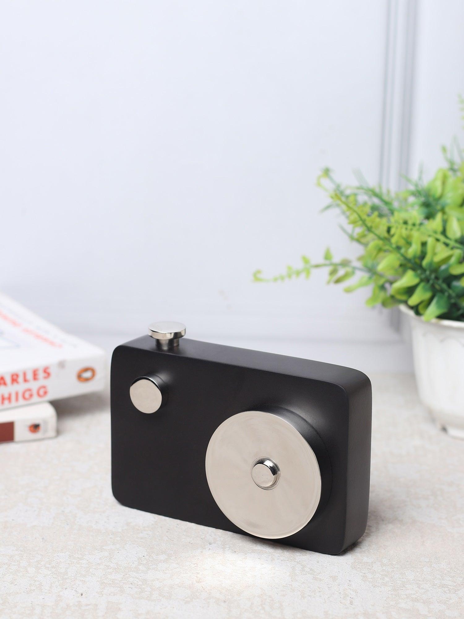 Vintage Shutter Charm in Black - Ouch Cart