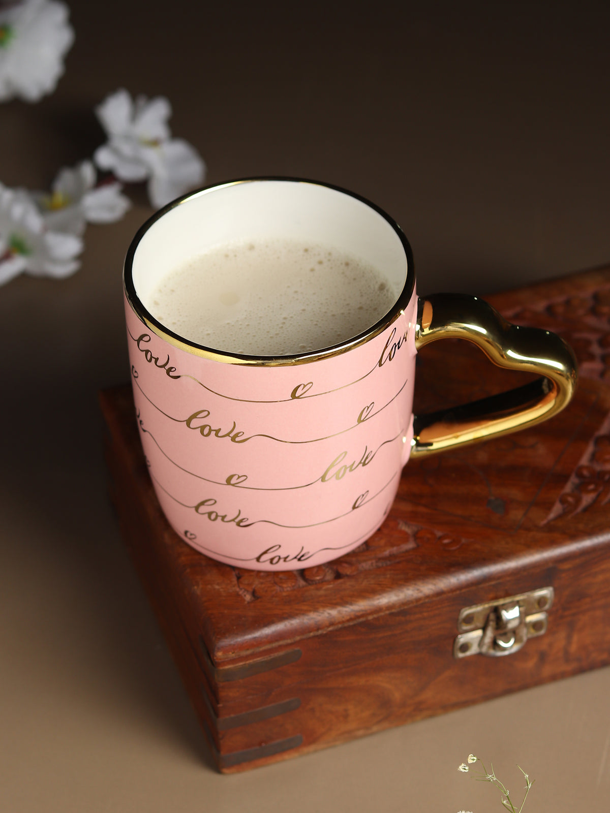 Love Letter Mug Pink - Ouchcart