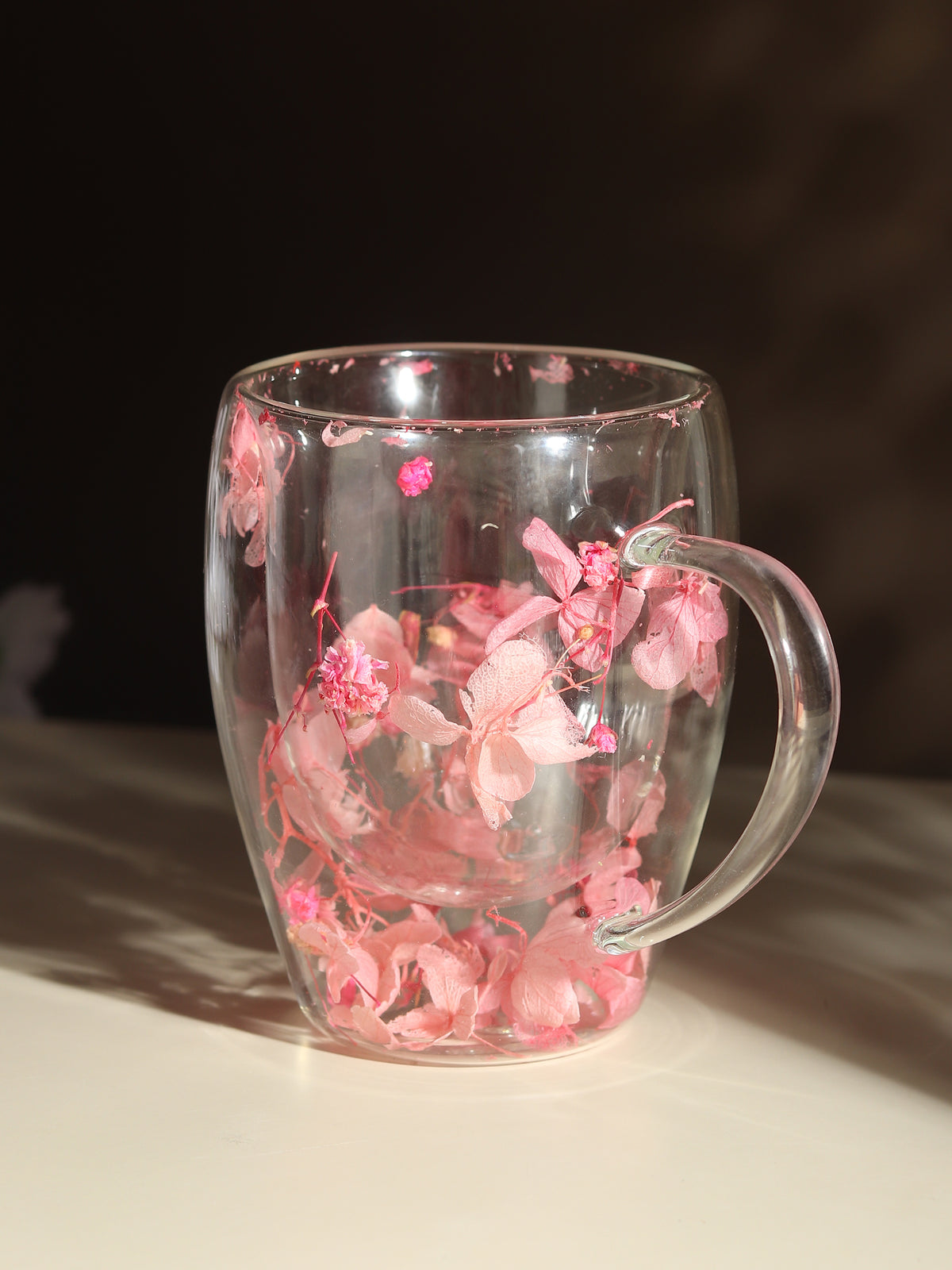 Dahlia Glass Mug