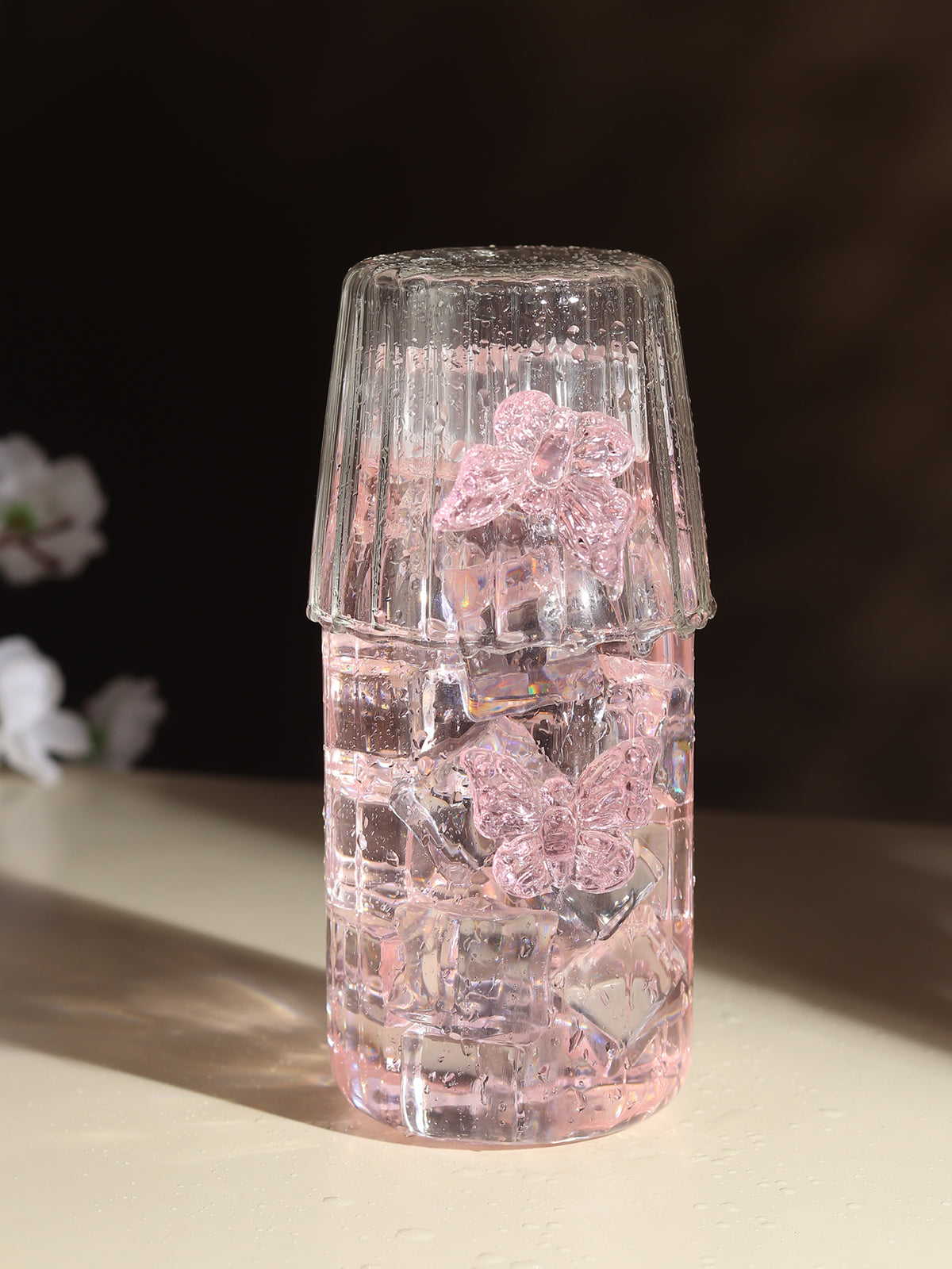 Titli Flip Bottle & Glass Set