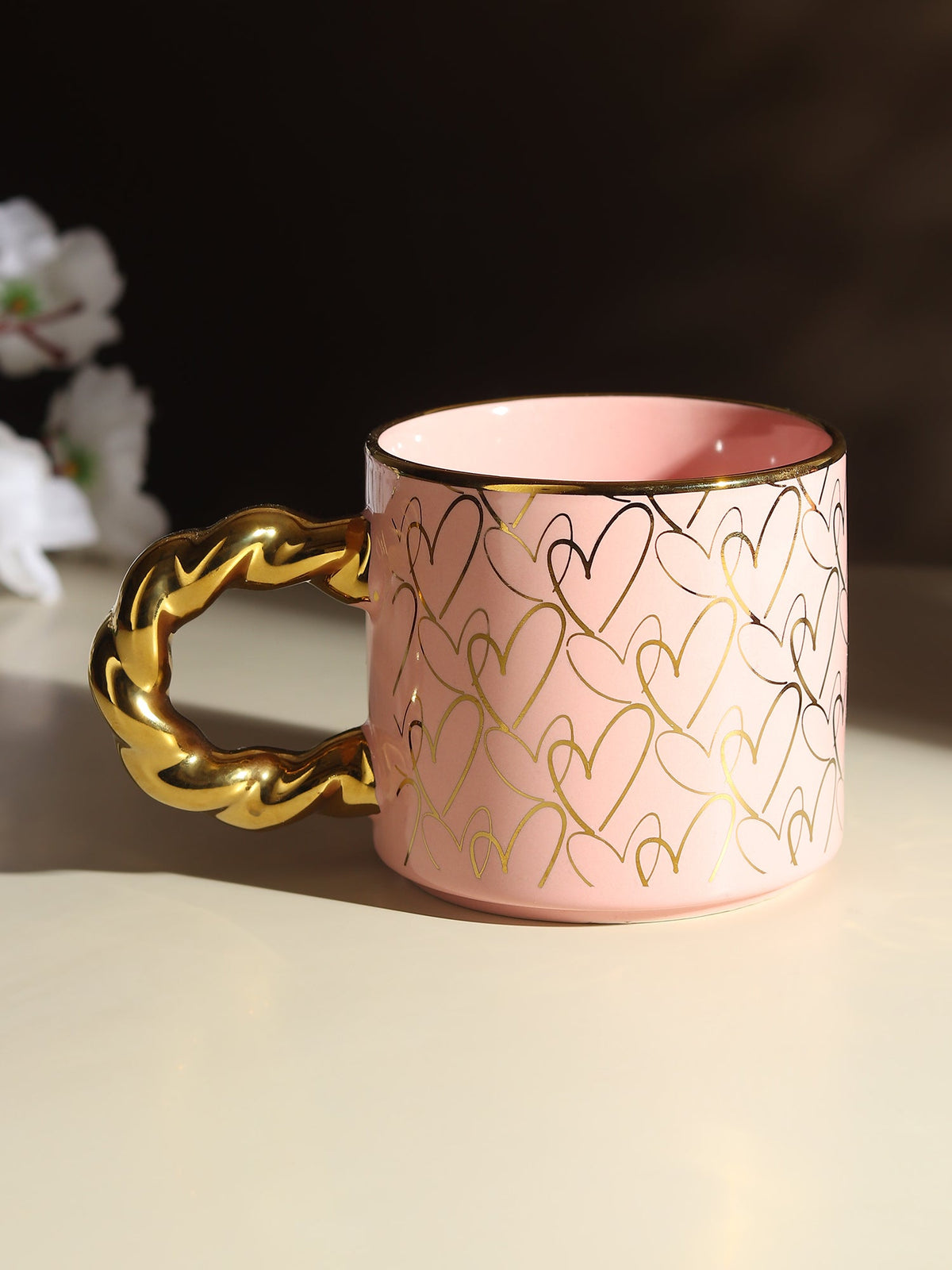 Darcy Pink Mug M.M.I. OVERSEAS