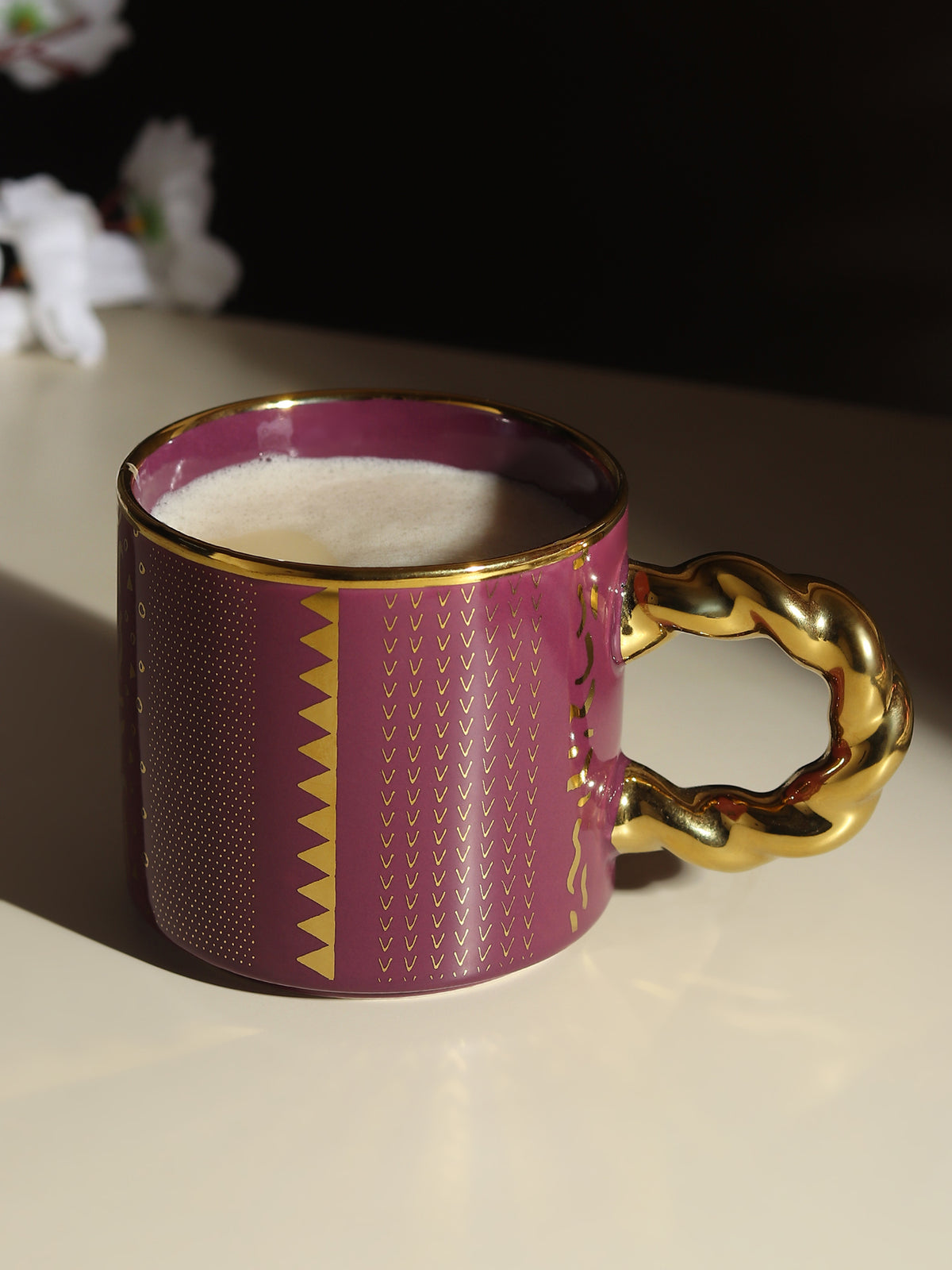 Roxy Purple Mug-OUCHCART