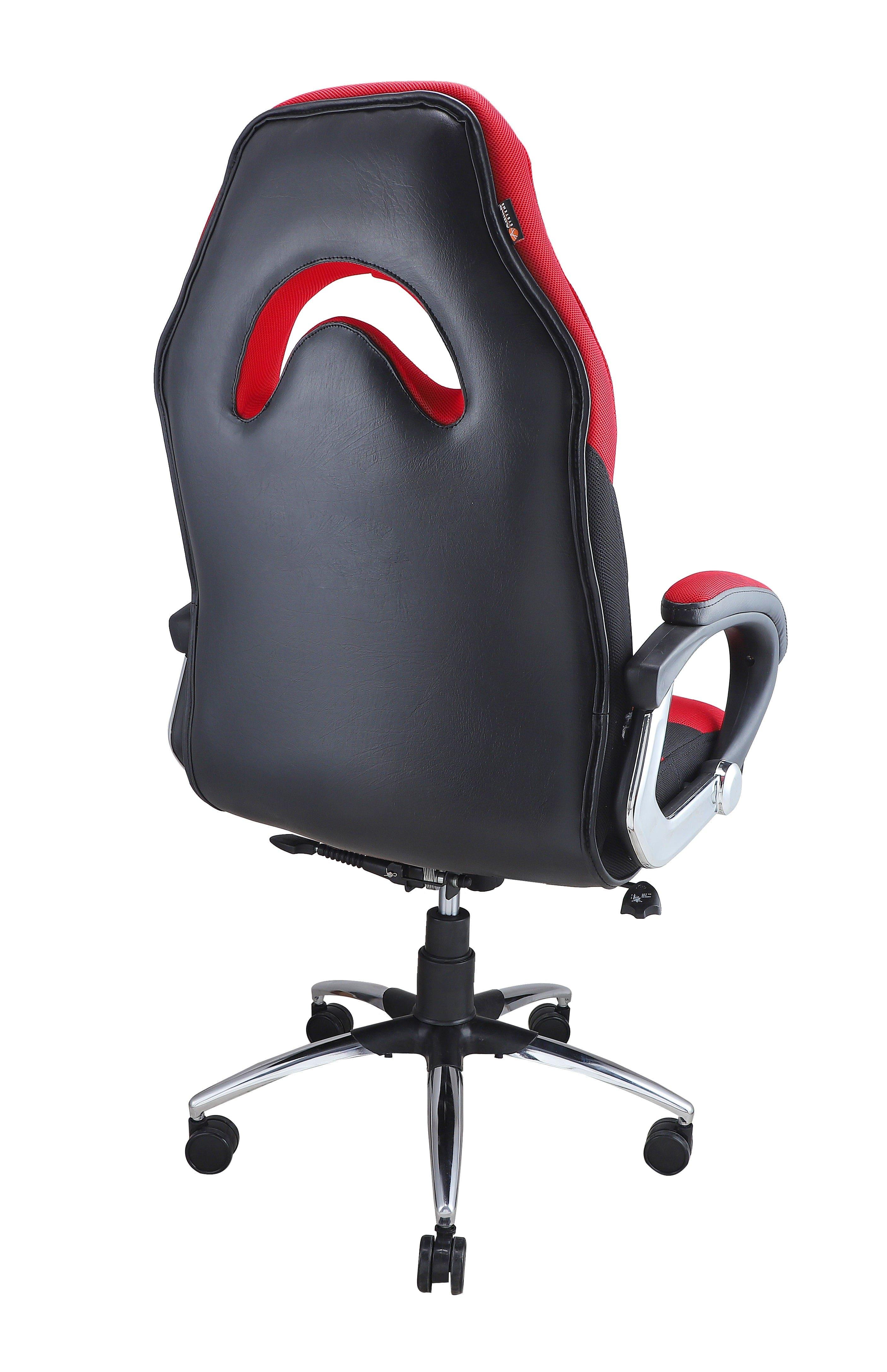 Adiko Breath Series - Front Breathable Mesh Fabric - Red / Black - Ouch Cart