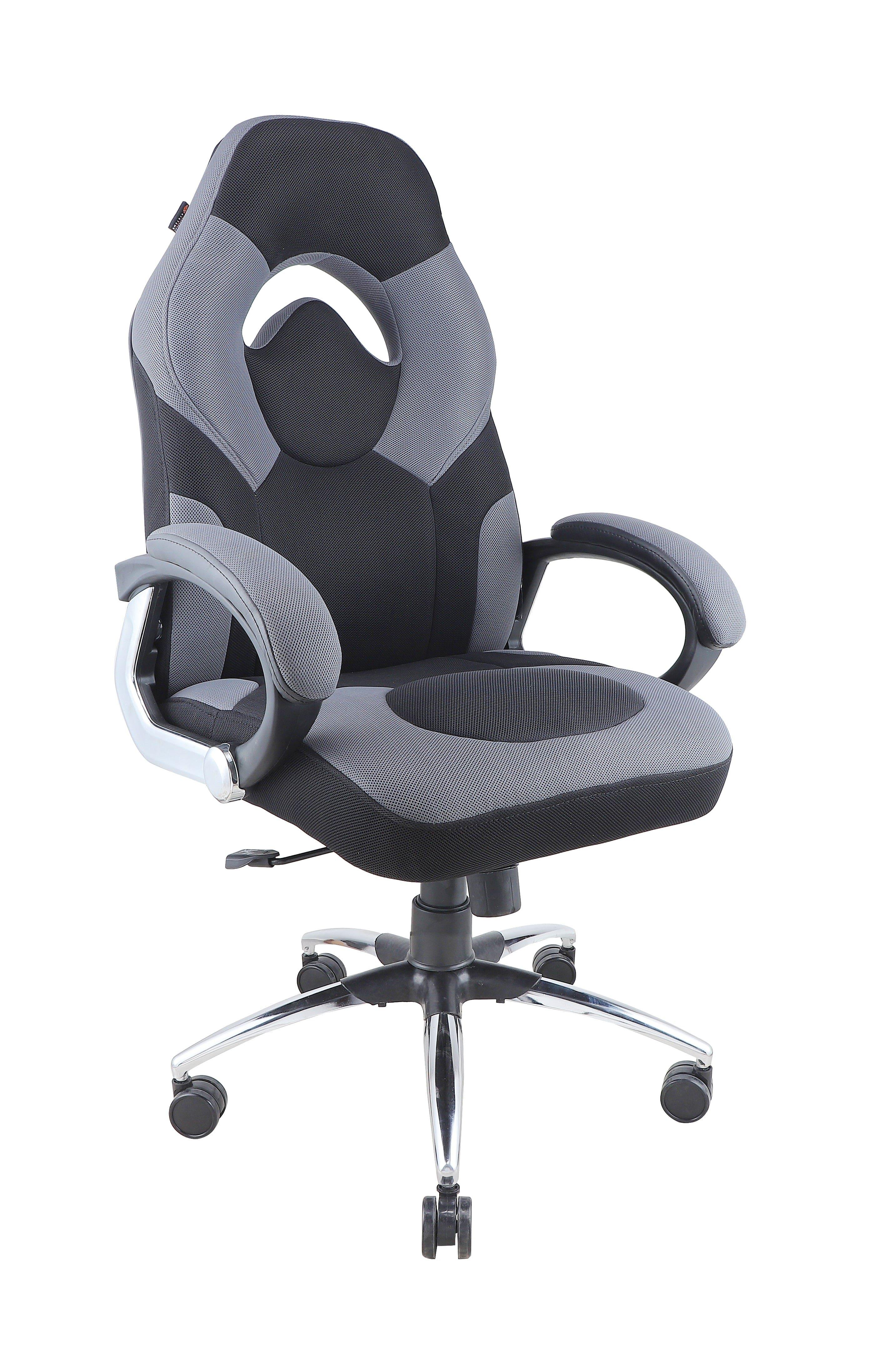 Adiko Breath Series - Front Breathable Mesh Fabric - Grey / Black - Ouch Cart