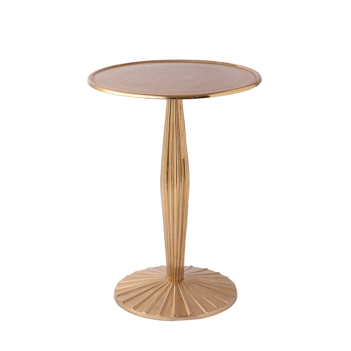 Radiant Gold Duo Side Tables Set M.M.I. OVERSEAS