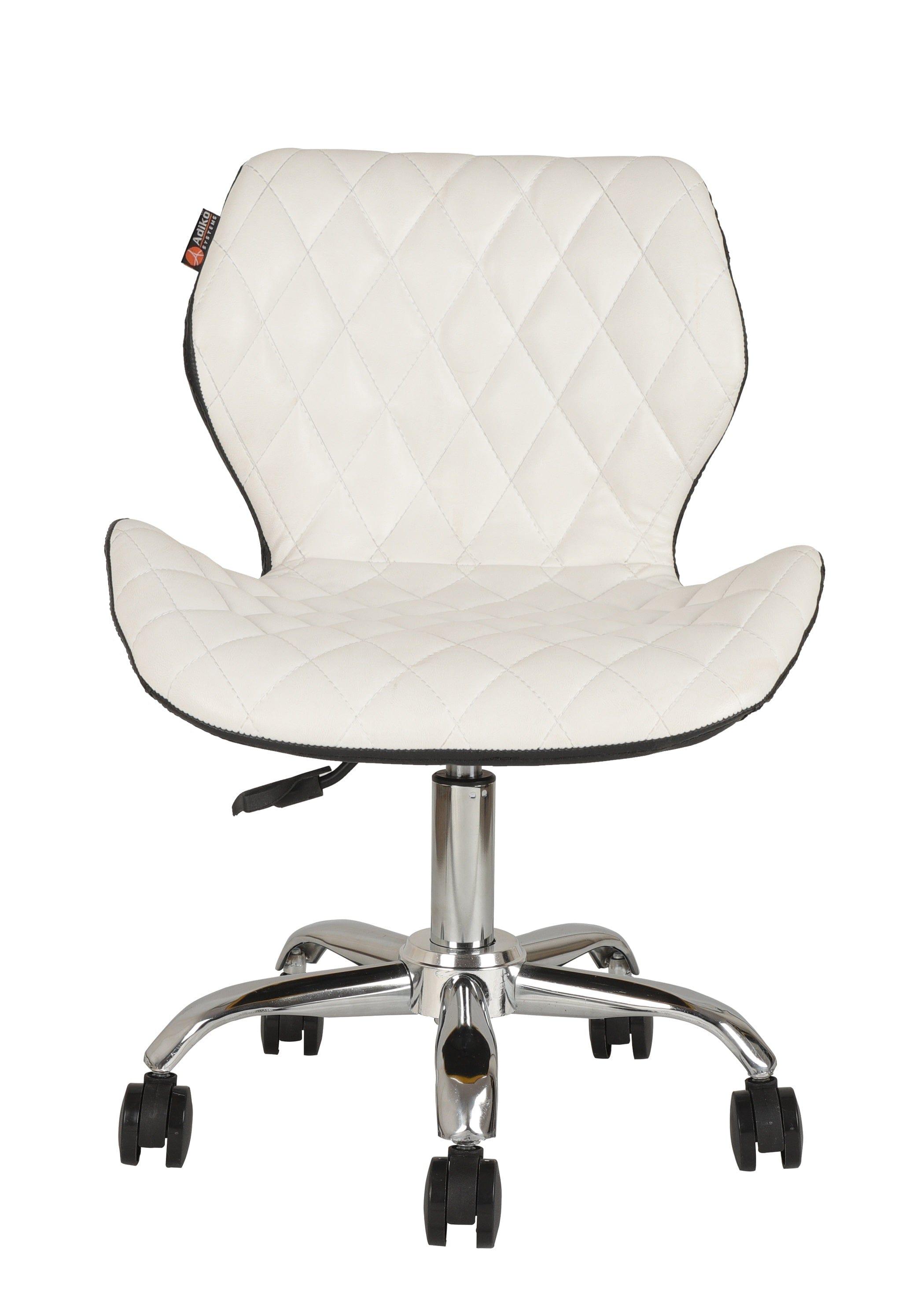 Adiko Flower Lounge Chair in White - Ouch Cart