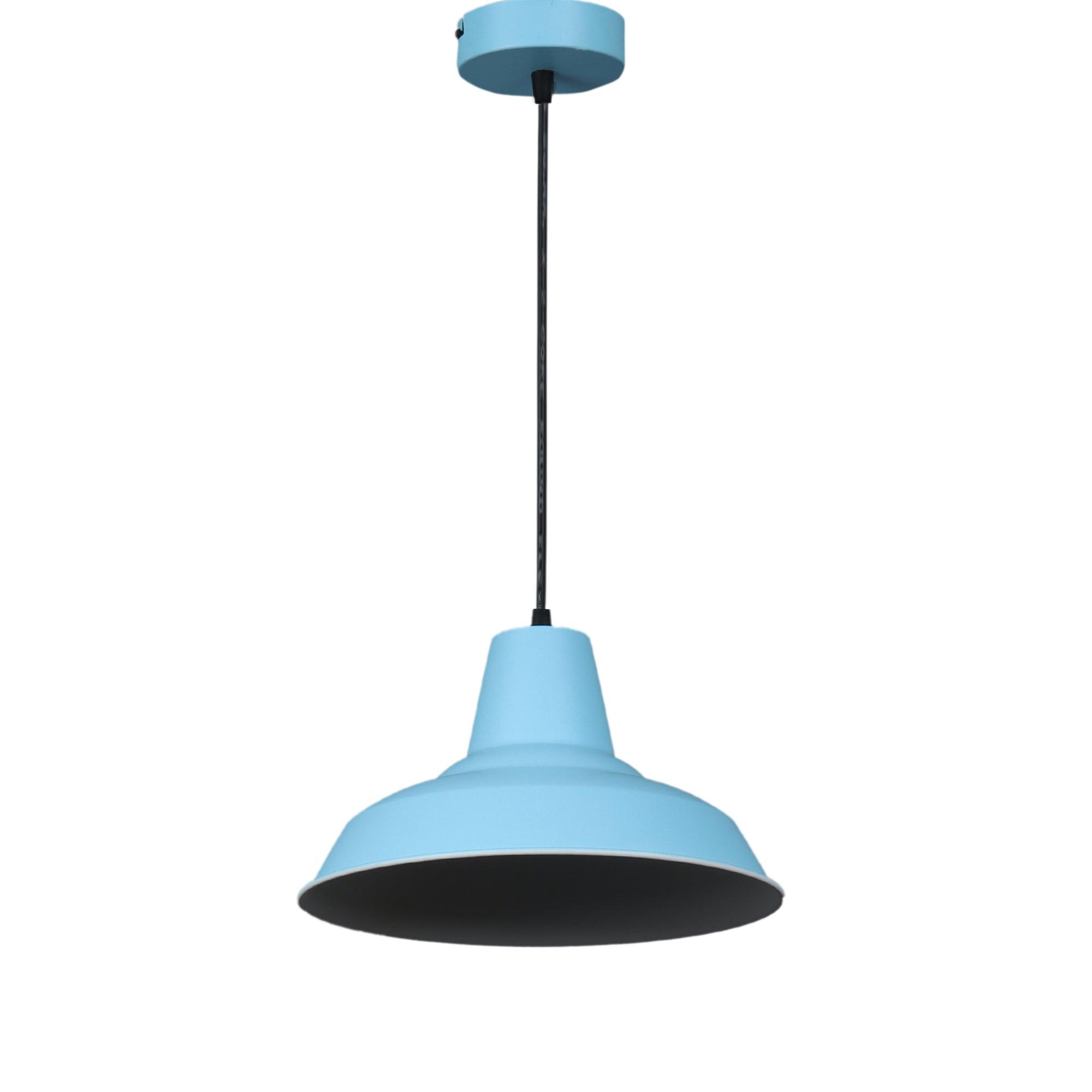 1965 Monging Blue Hanging Light by SS Lightings - Ouch Cart