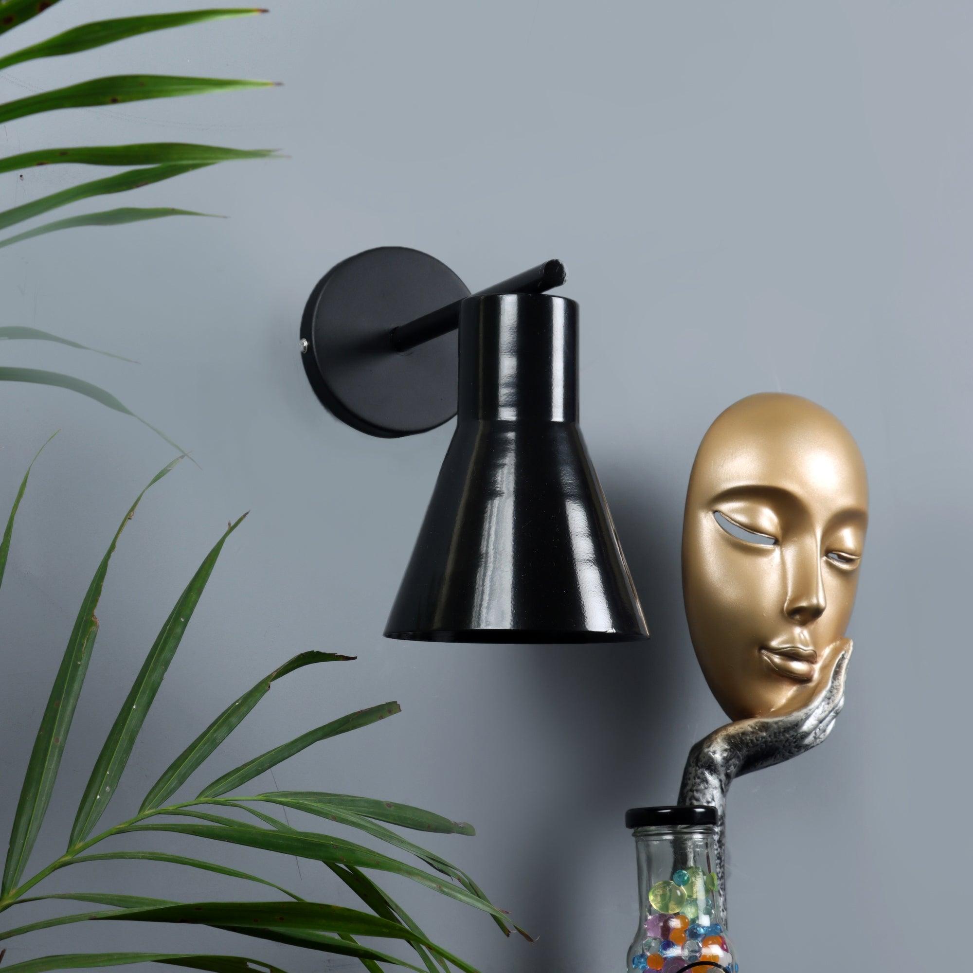 Art Deco Black Metal Wall Light By SS Lightings - Ouch Cart